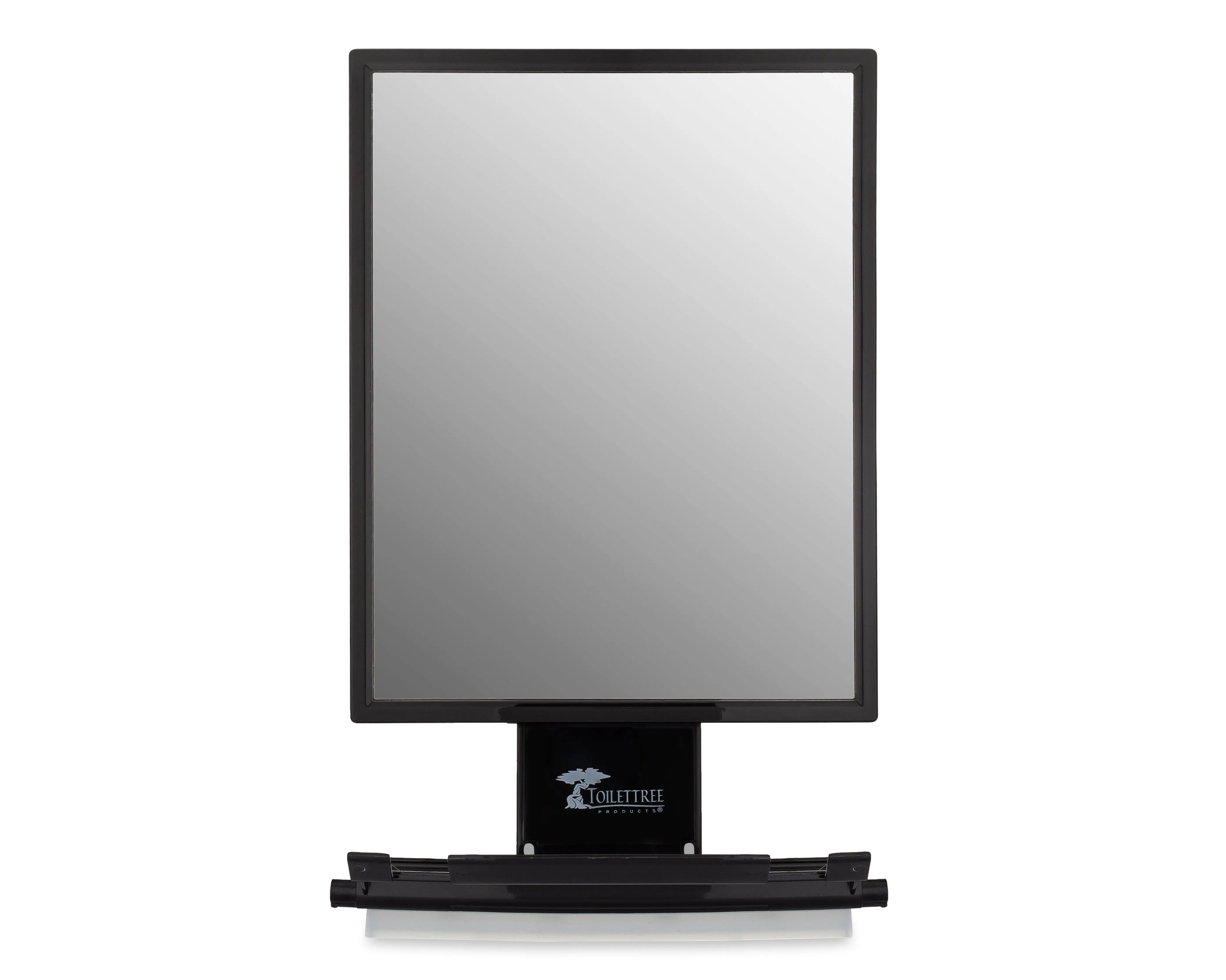 Tall Fogless Shower Mirror - Black