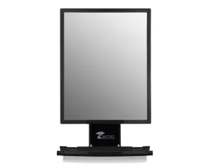 Tall Fogless Shower Mirror - Black