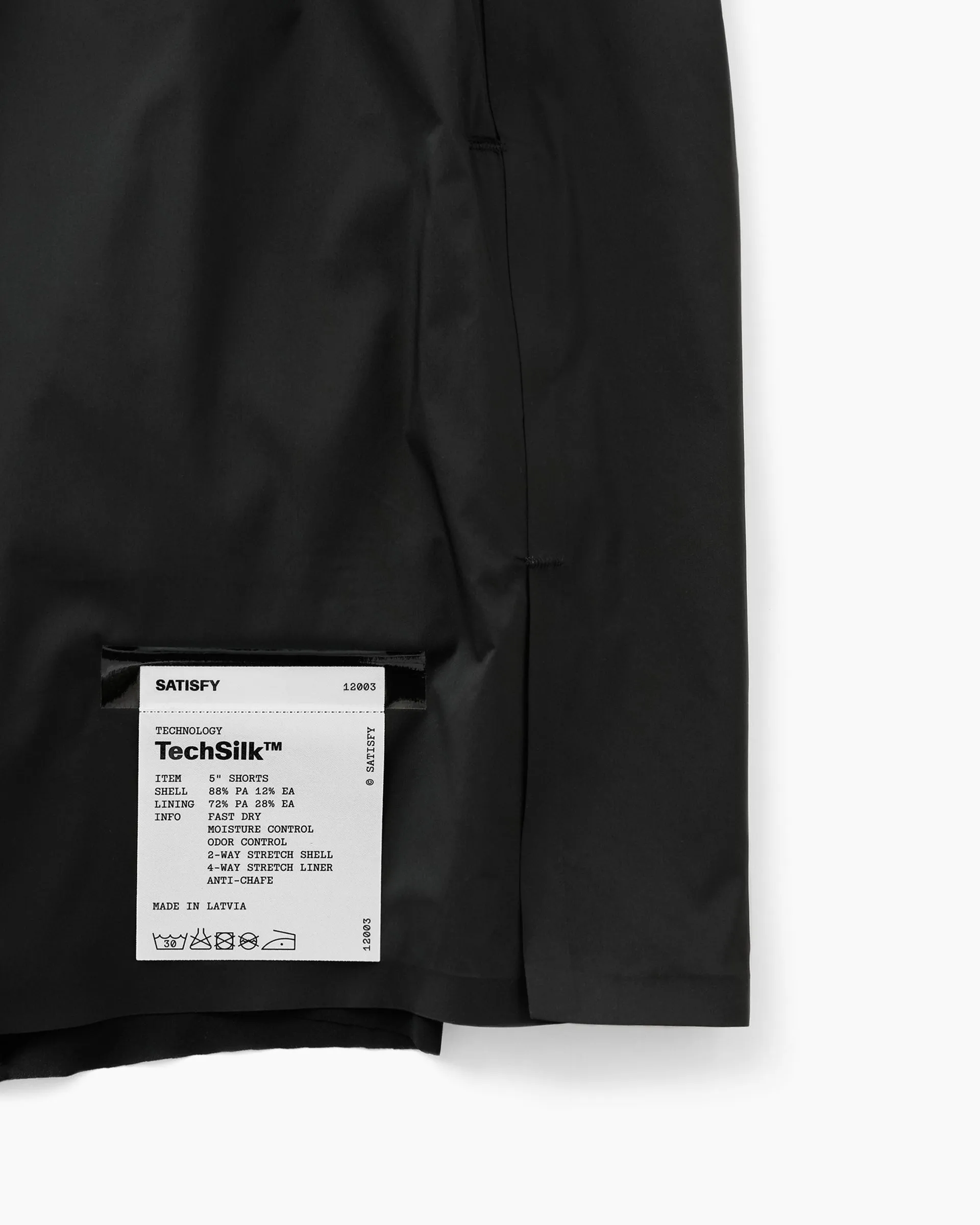 TechSilk™ 5" Shorts Black