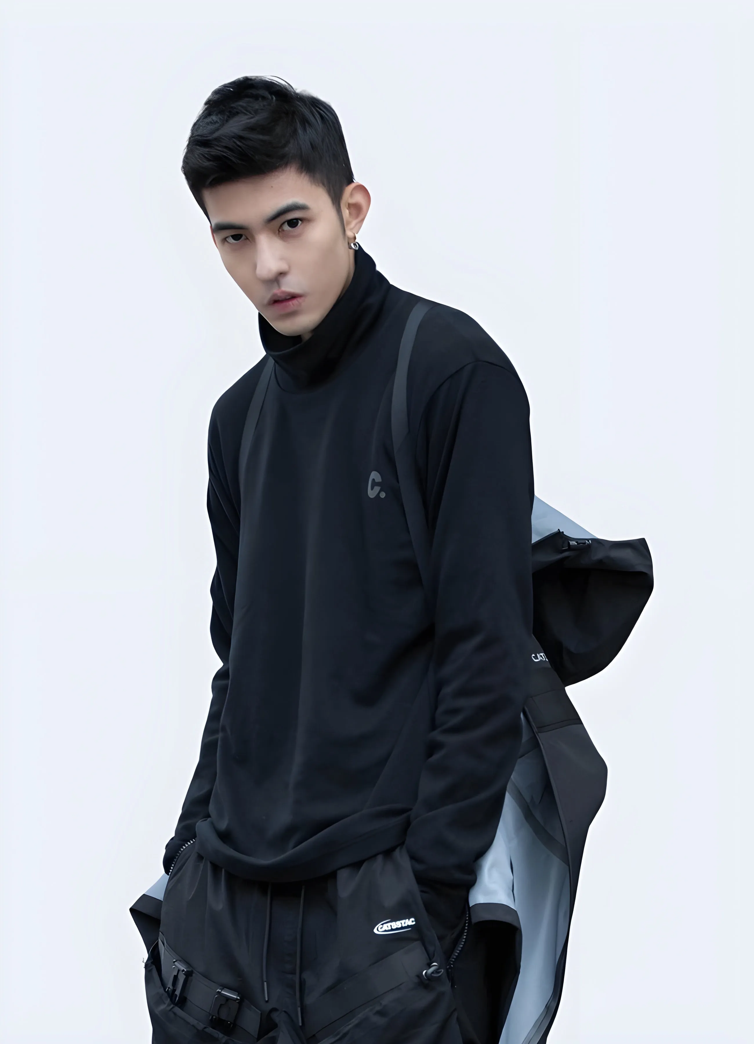 Techwear Long Sleeve Turtle Neck