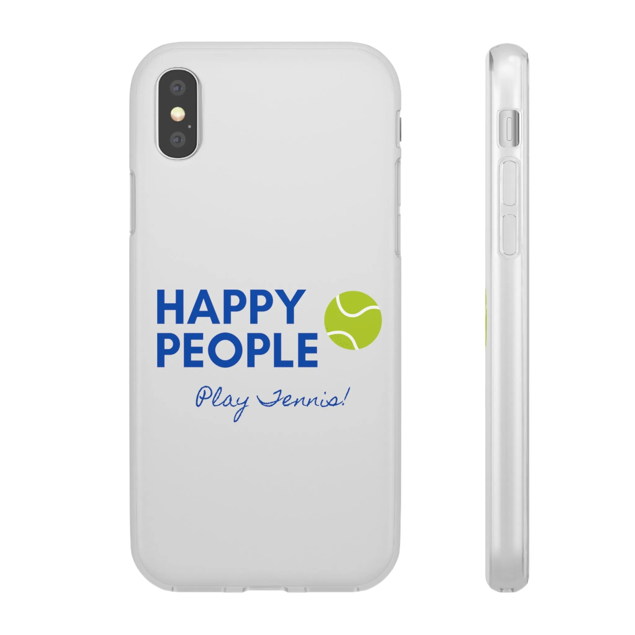 Tennis Phone Case  "Happy People Play Tennis"