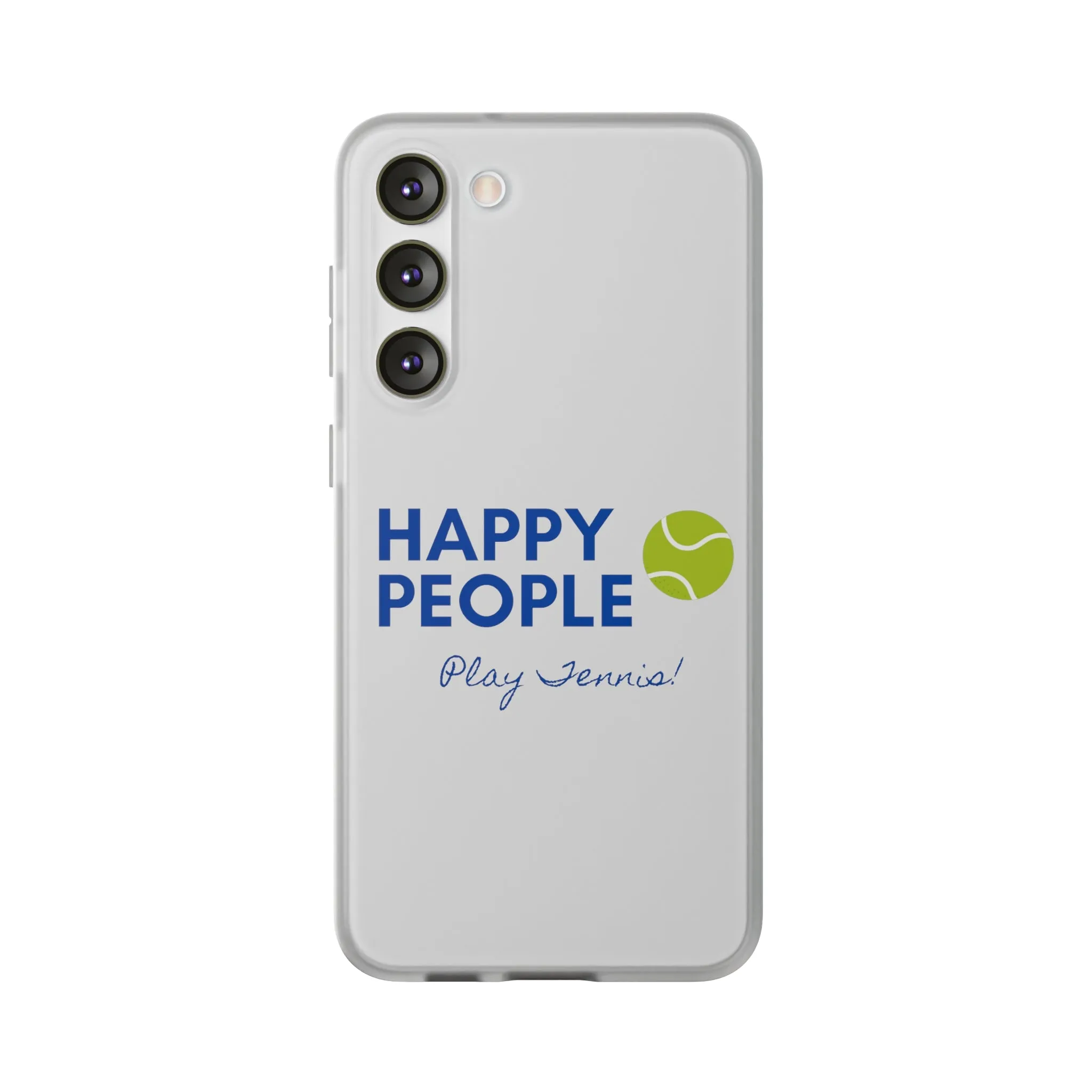 Tennis Phone Case  "Happy People Play Tennis"
