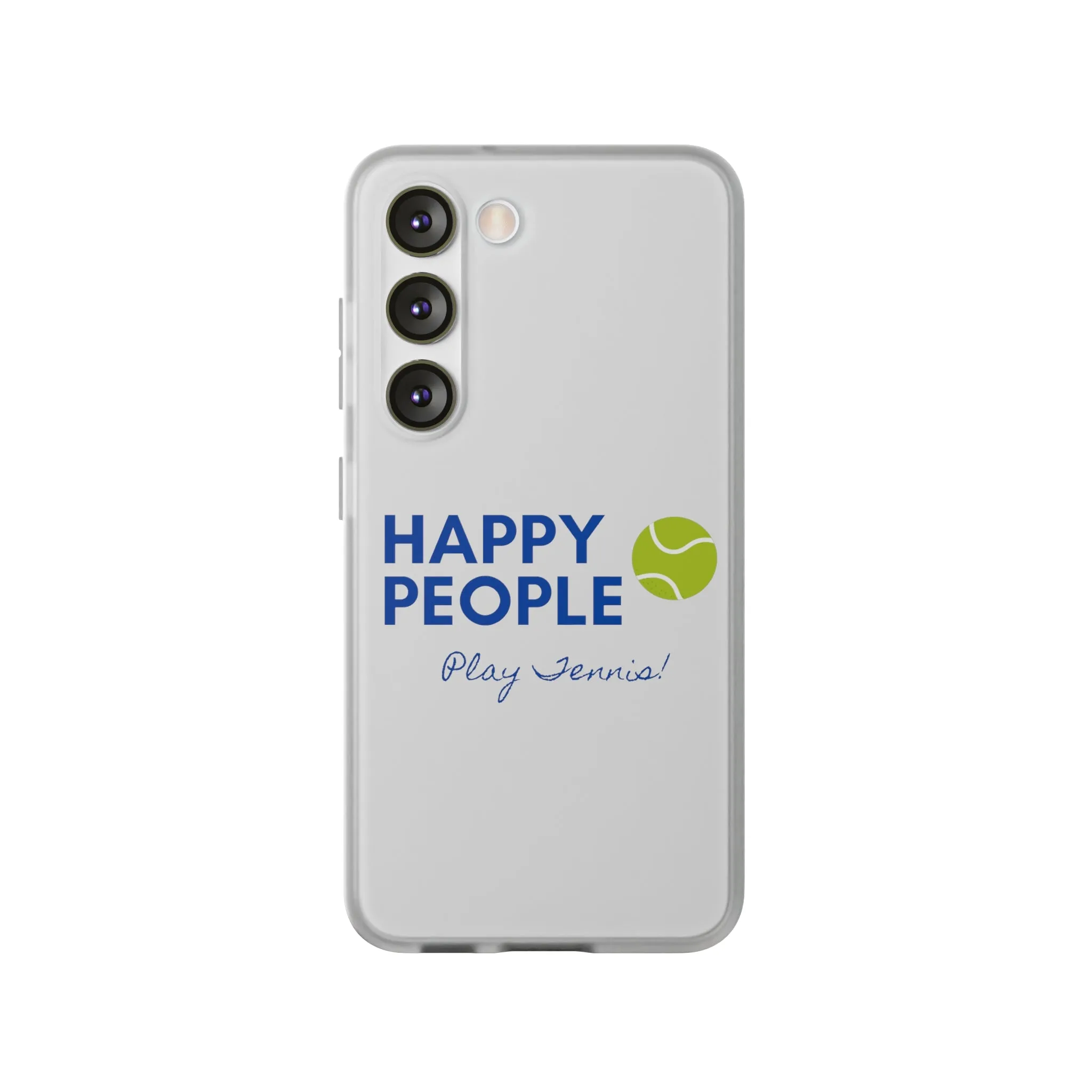 Tennis Phone Case  "Happy People Play Tennis"