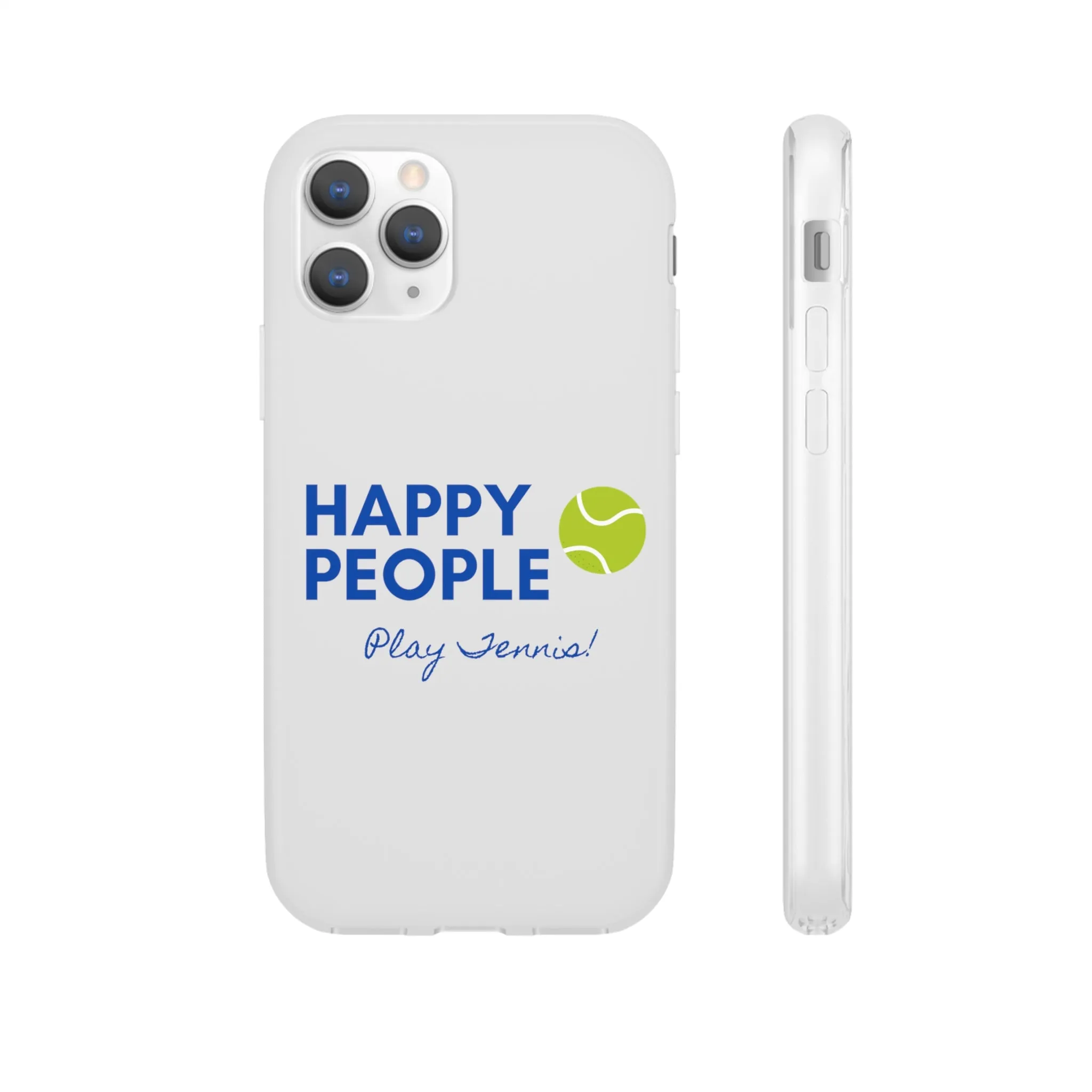 Tennis Phone Case  "Happy People Play Tennis"