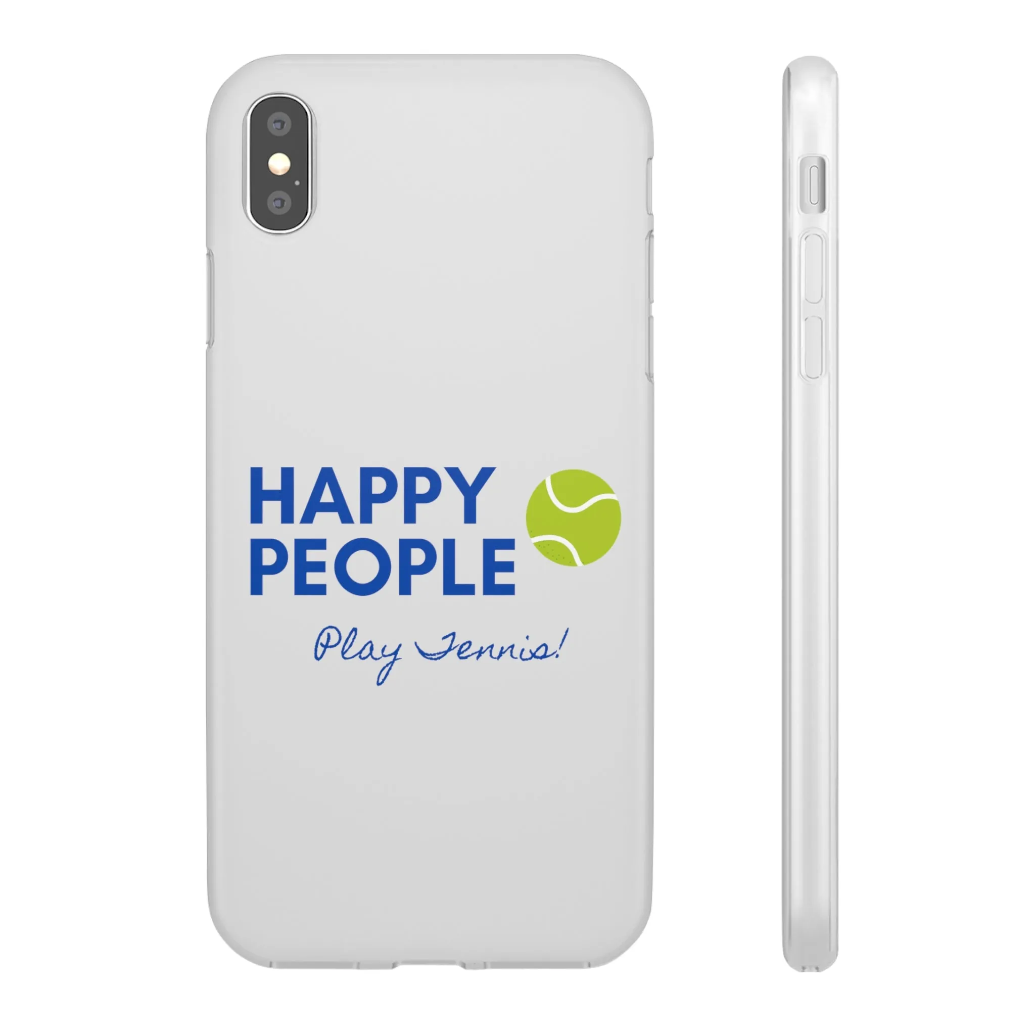 Tennis Phone Case  "Happy People Play Tennis"