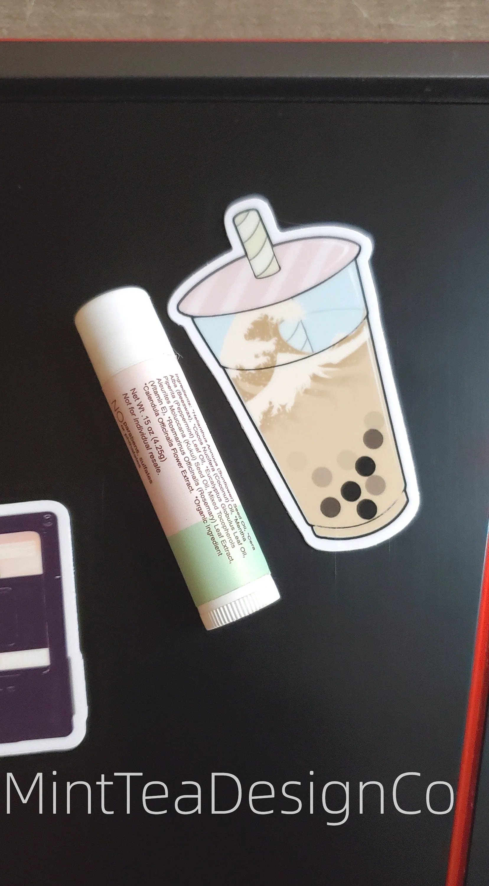 The Great Wave Boba Sticker