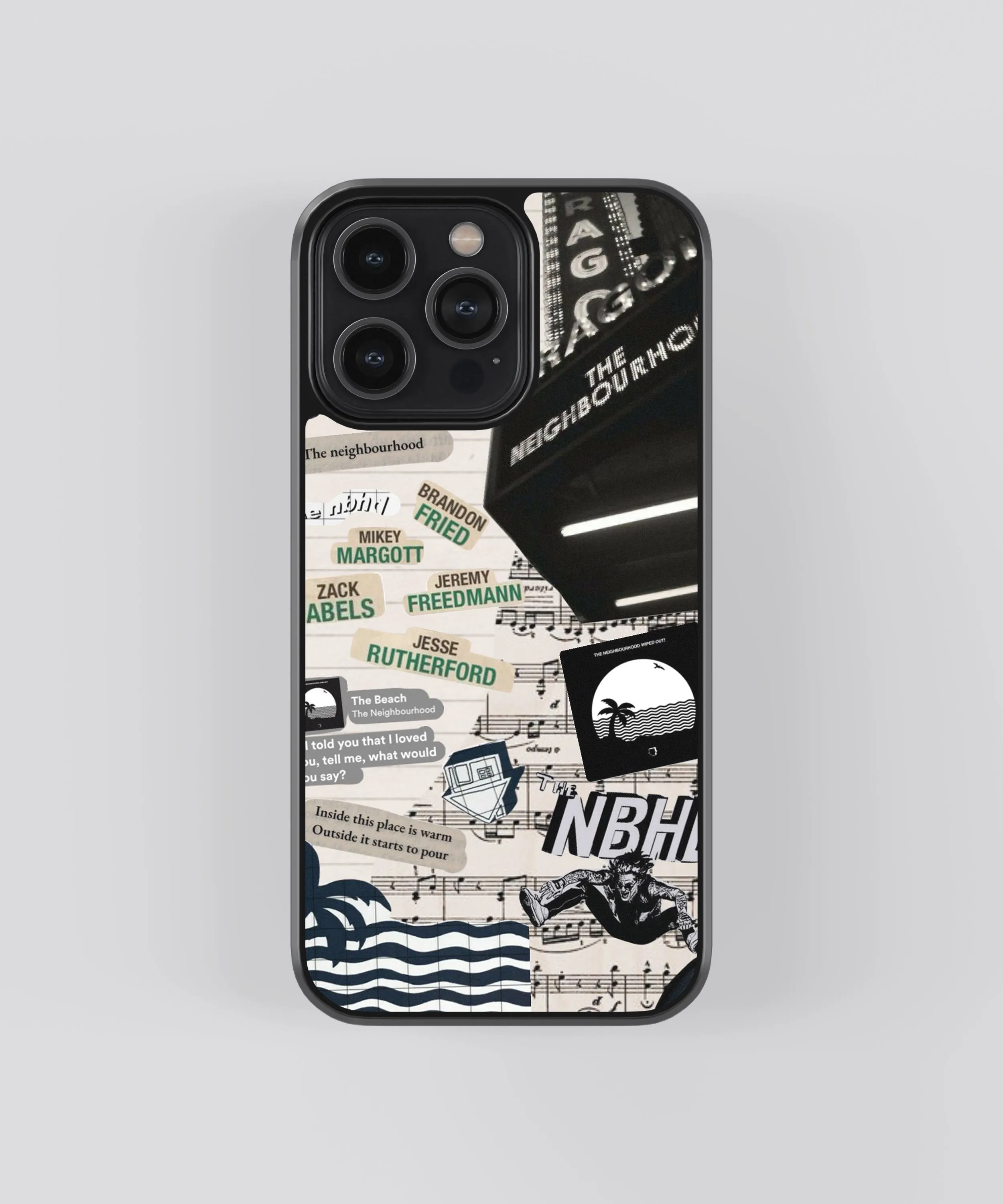 The Neighbourhood Spotify Glass Phone Case Cover