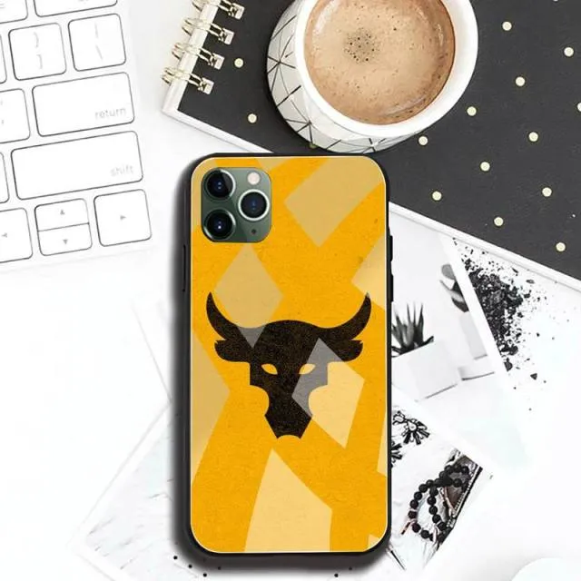 The Rock Dwayne Johnson UA Phone Case Tempered Glass For iPhone