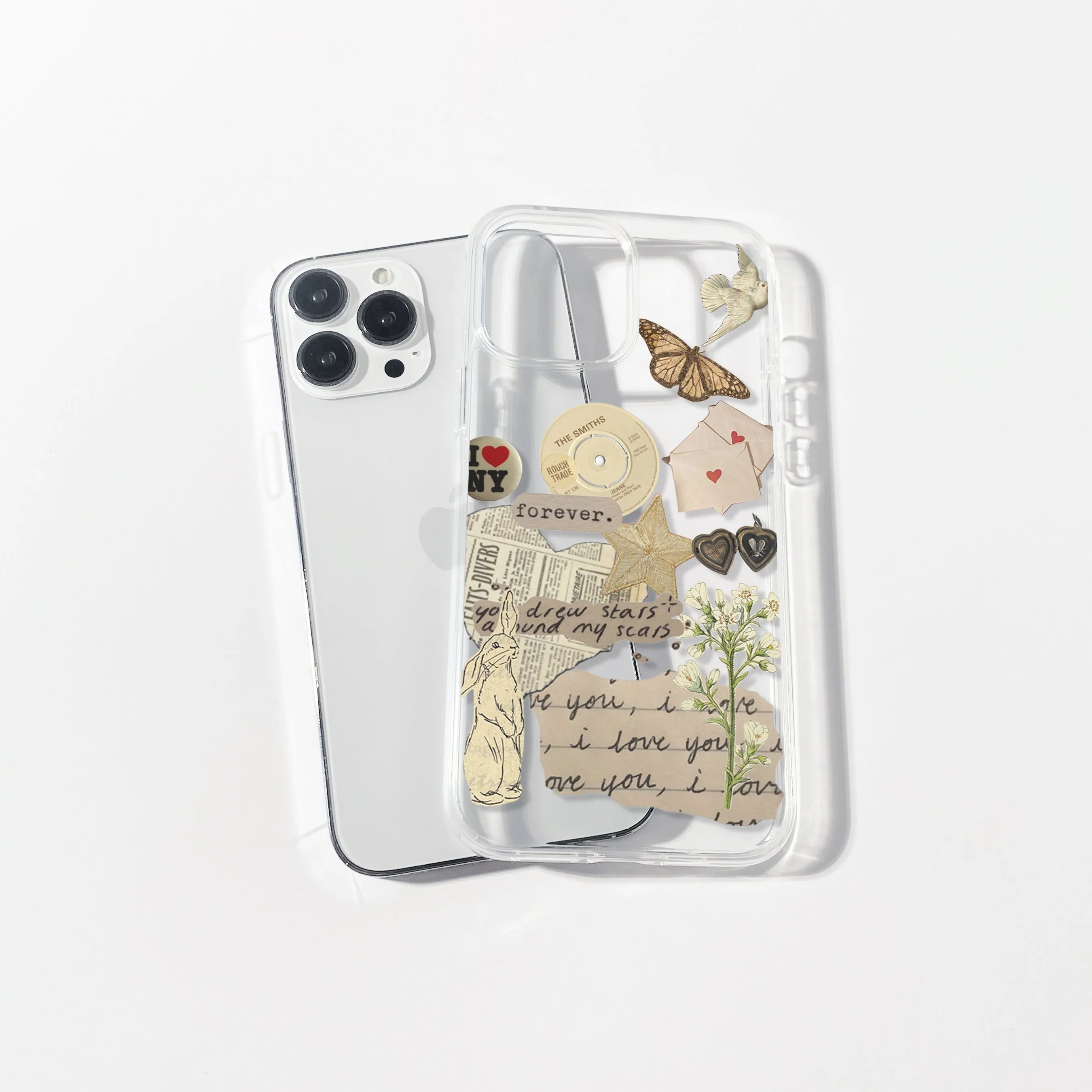 The Smiths Vintage Aesthetic Silicone Clear Case