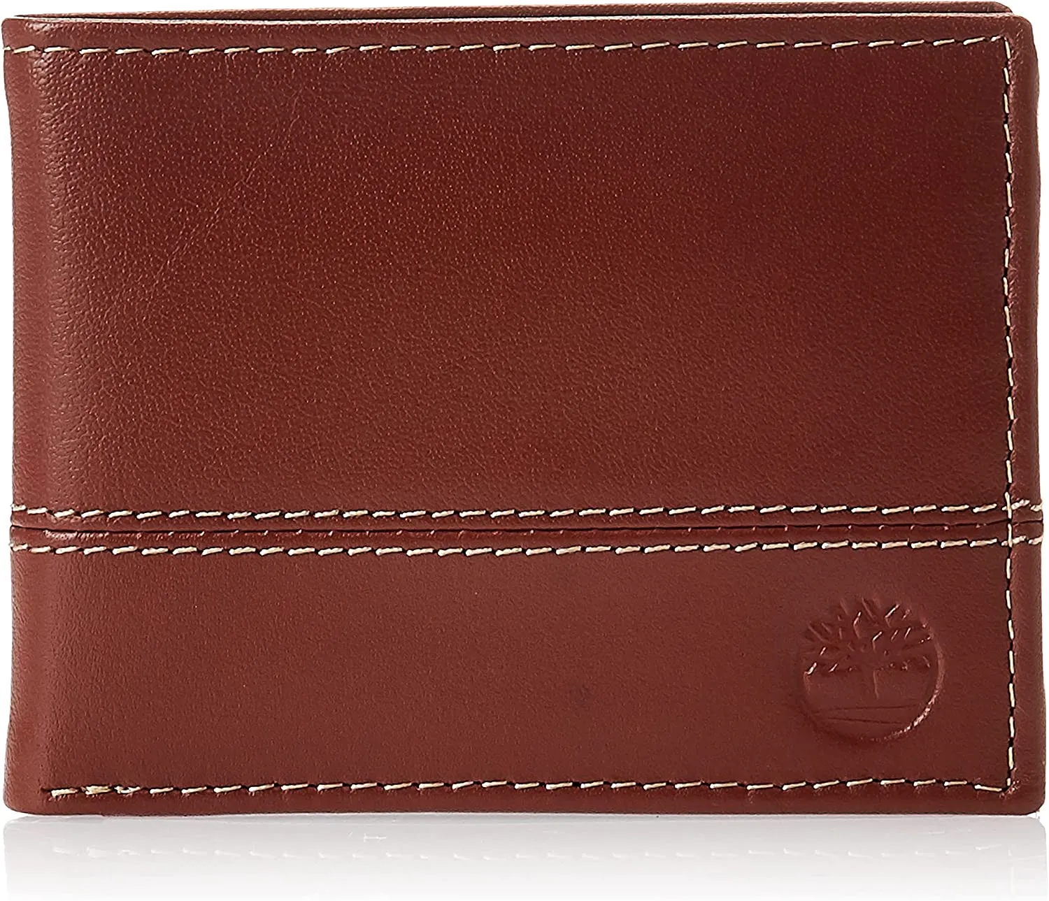 Timberland Leather D67010/35 Passcase Bifold Wallet