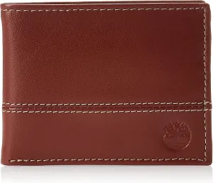Timberland Leather D67010/35 Passcase Bifold Wallet