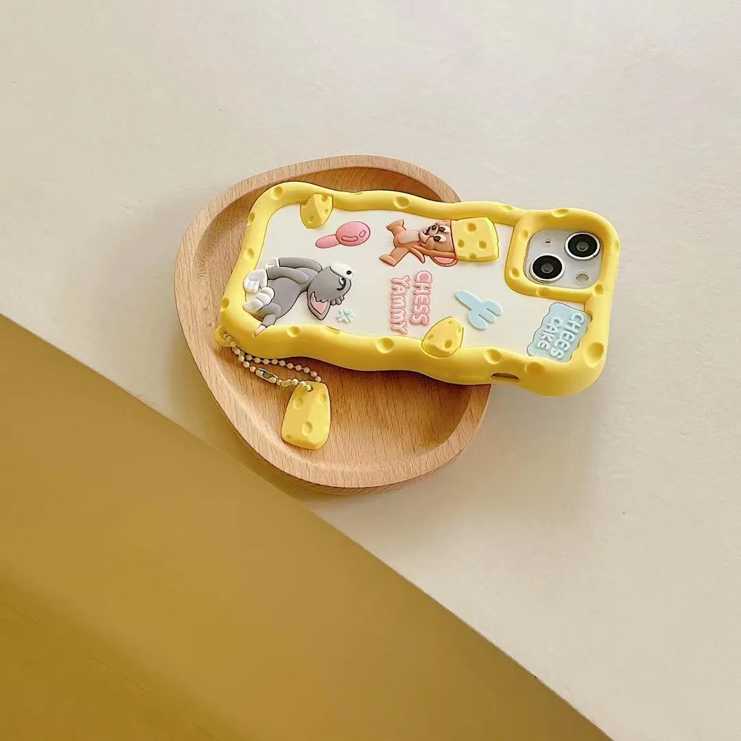 Tom & Jerry Chess Yammy Phone Cases For iPhone 13 Pro Max