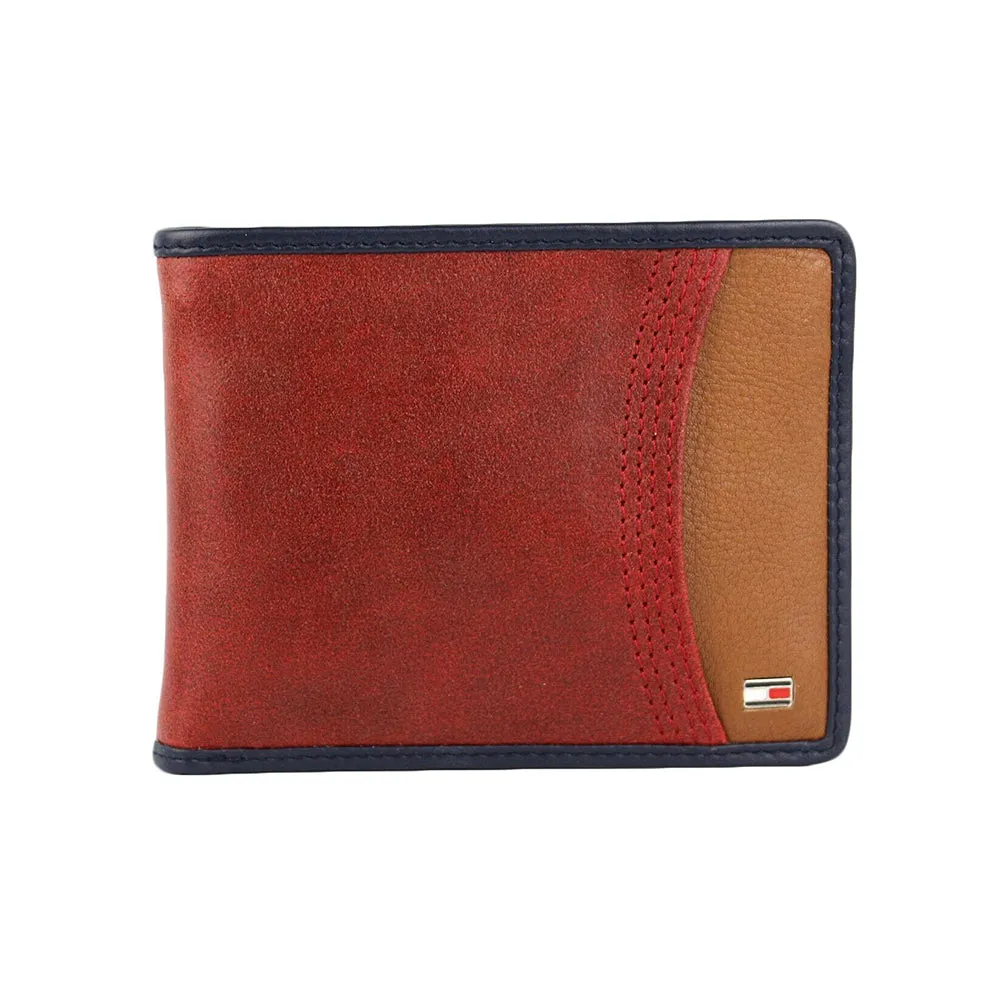 Tommy Hilfiger Men's 31TL22014 Premium Leather Flip ID Passcase Wallet