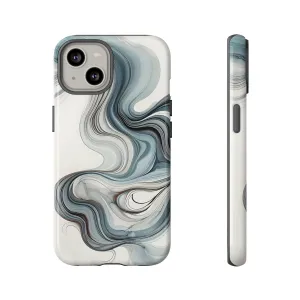 Traditional marbling art pastel tonesTough Cases