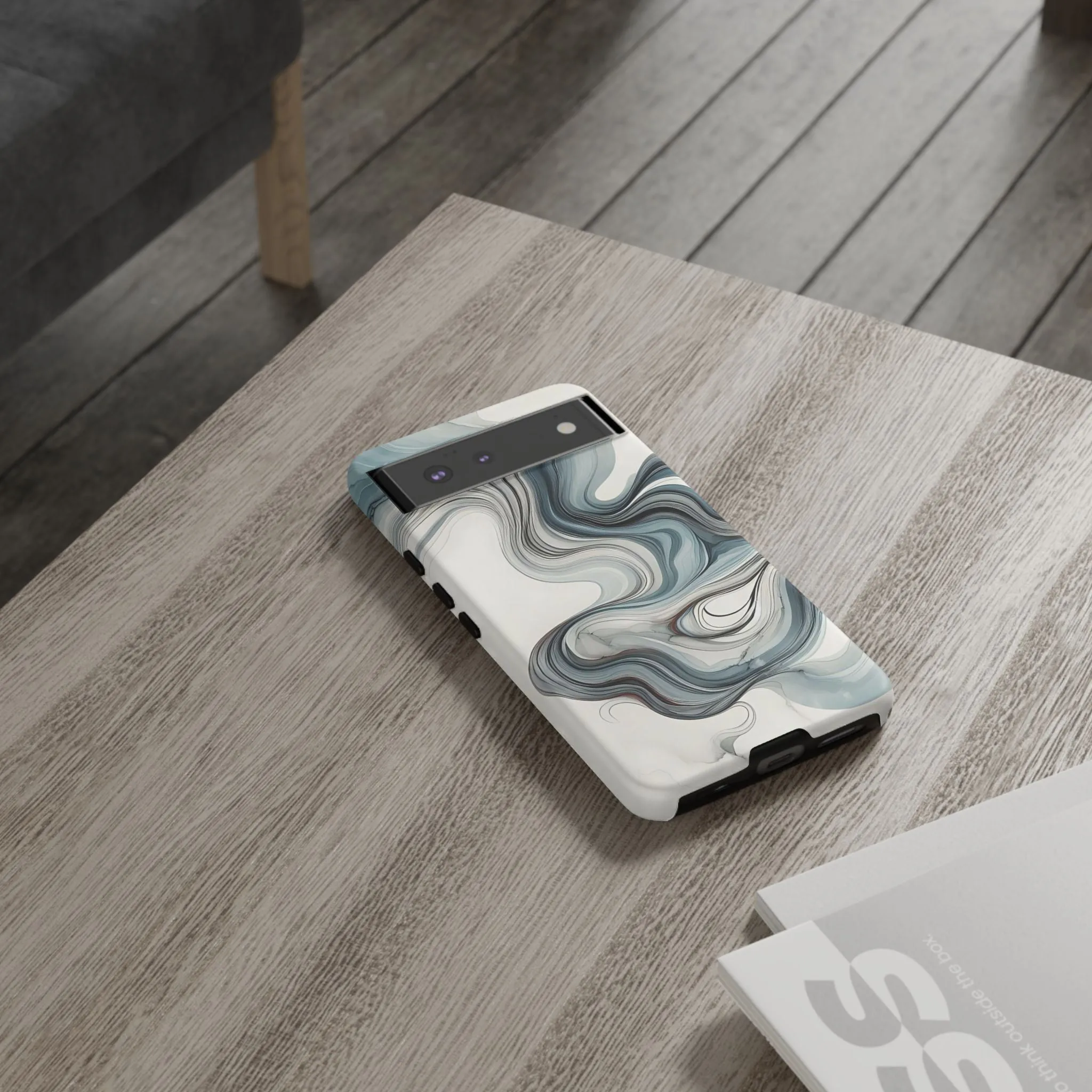 Traditional marbling art pastel tonesTough Cases