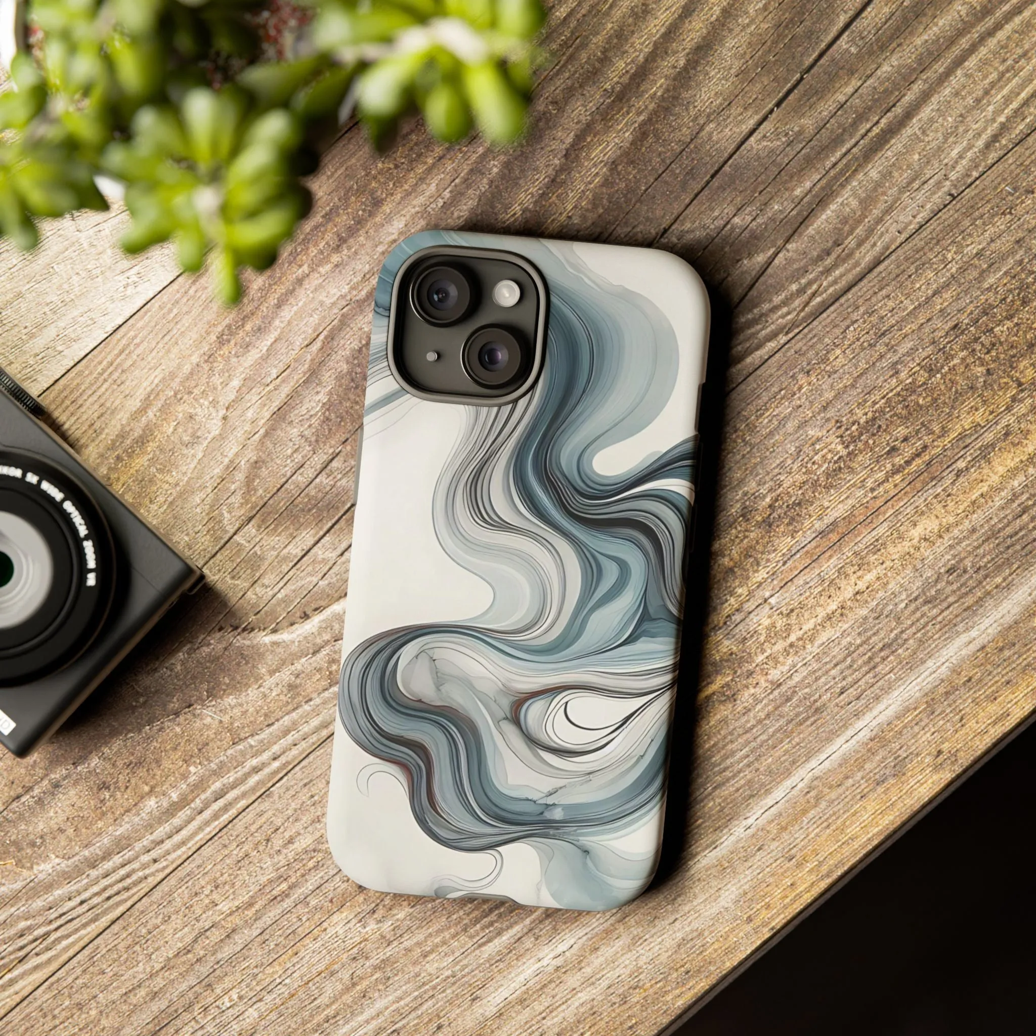 Traditional marbling art pastel tonesTough Cases