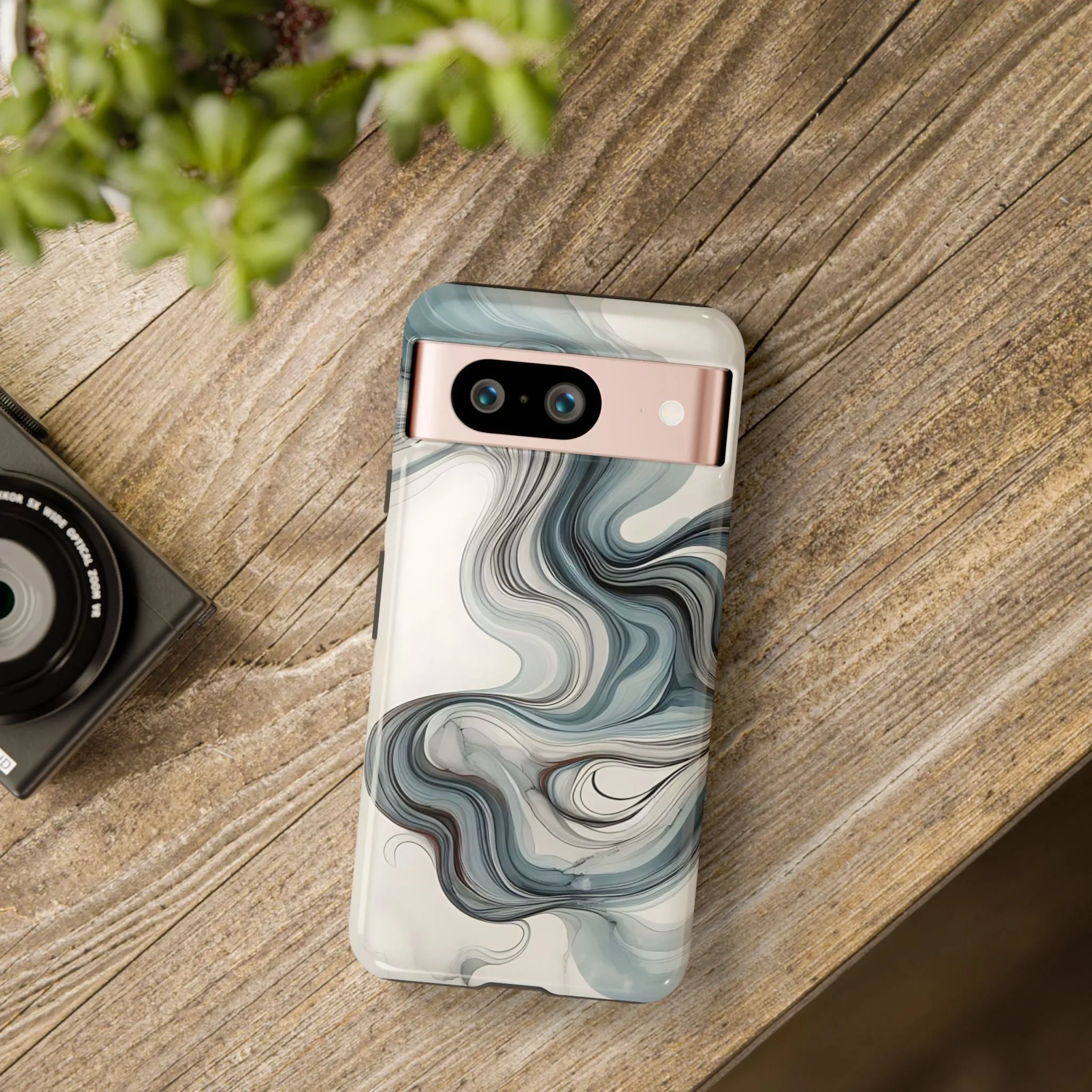 Traditional marbling art pastel tonesTough Cases