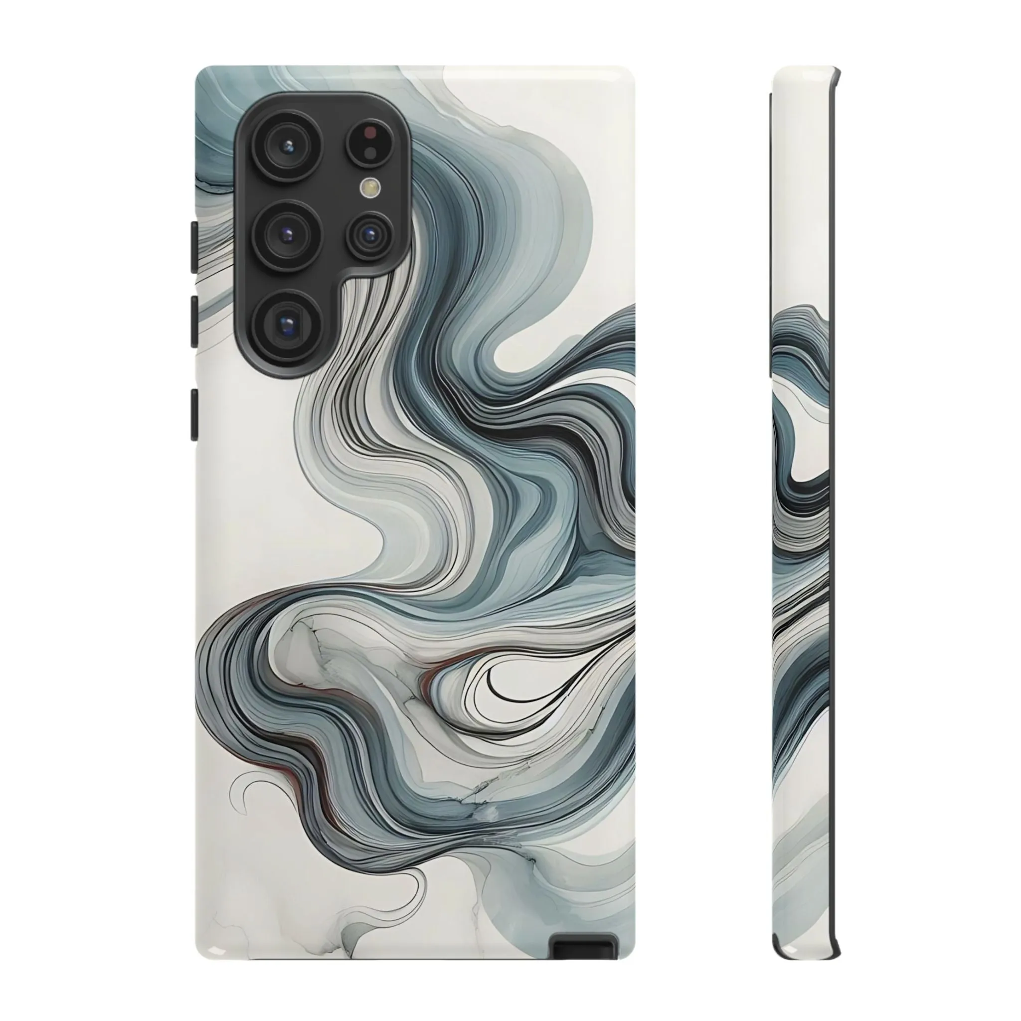 Traditional marbling art pastel tonesTough Cases