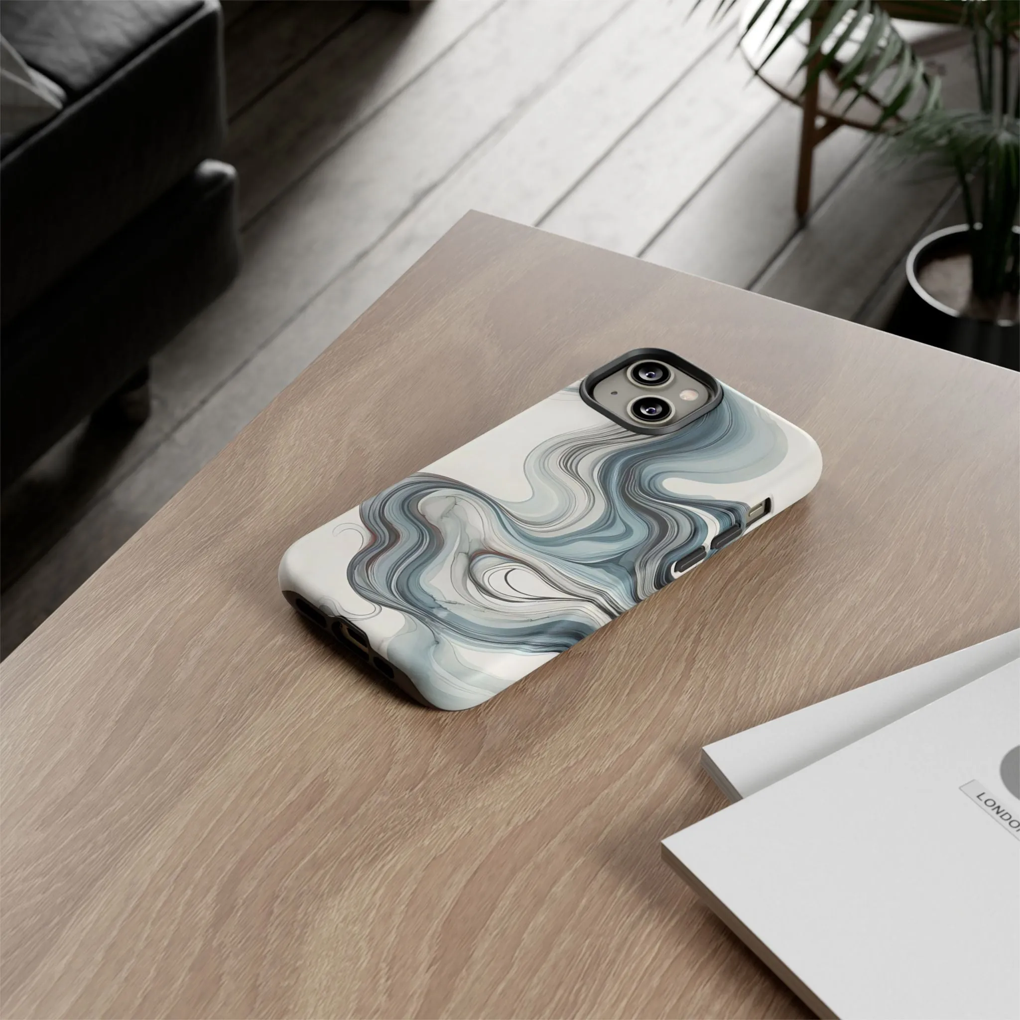 Traditional marbling art pastel tonesTough Cases