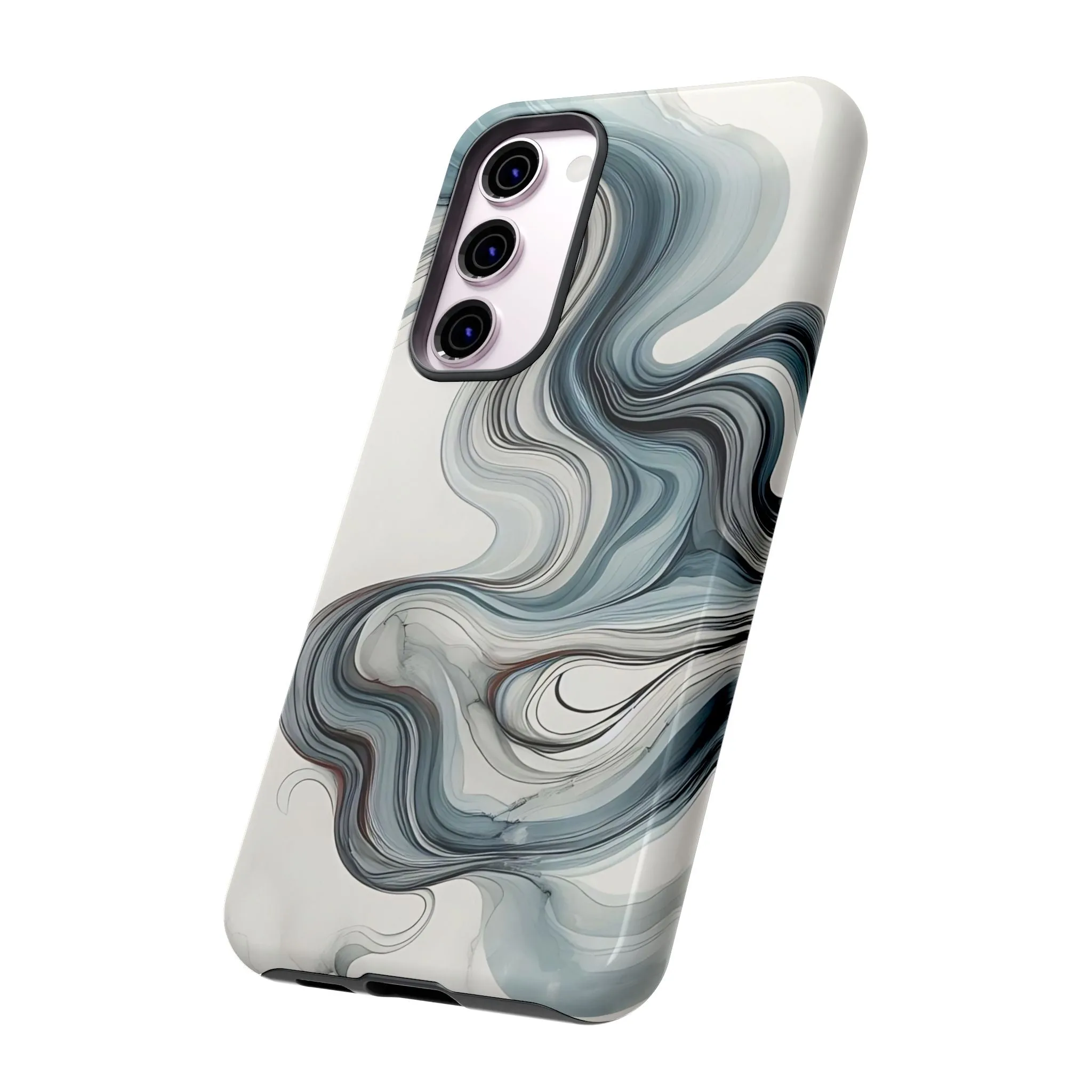Traditional marbling art pastel tonesTough Cases