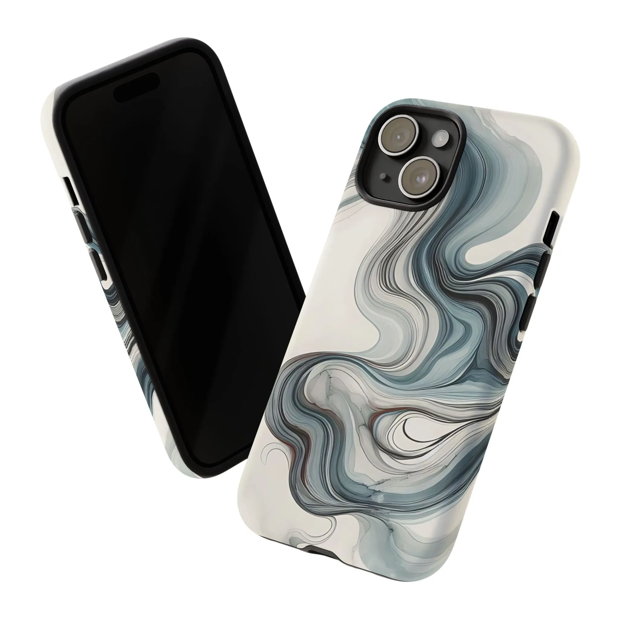 Traditional marbling art pastel tonesTough Cases