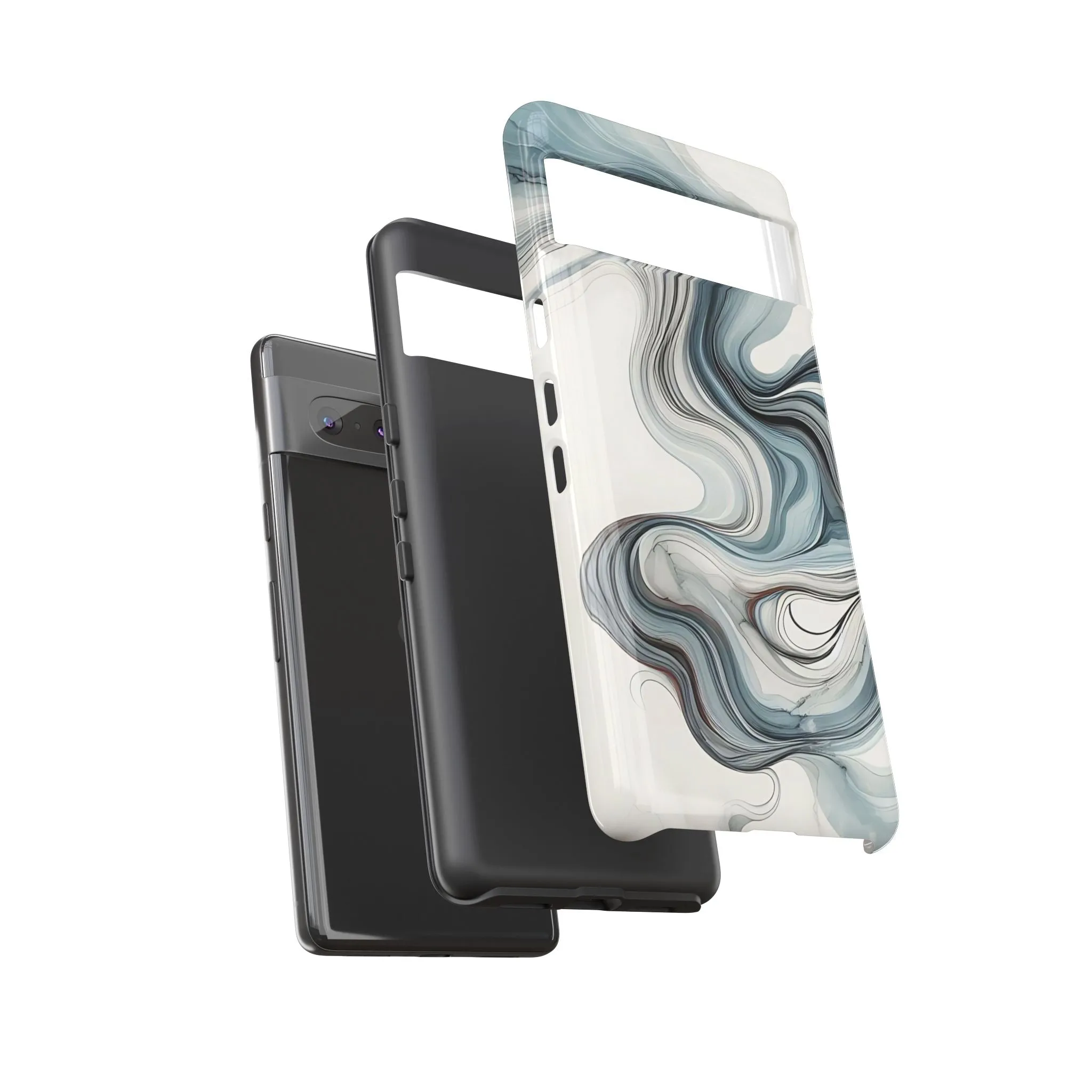 Traditional marbling art pastel tonesTough Cases