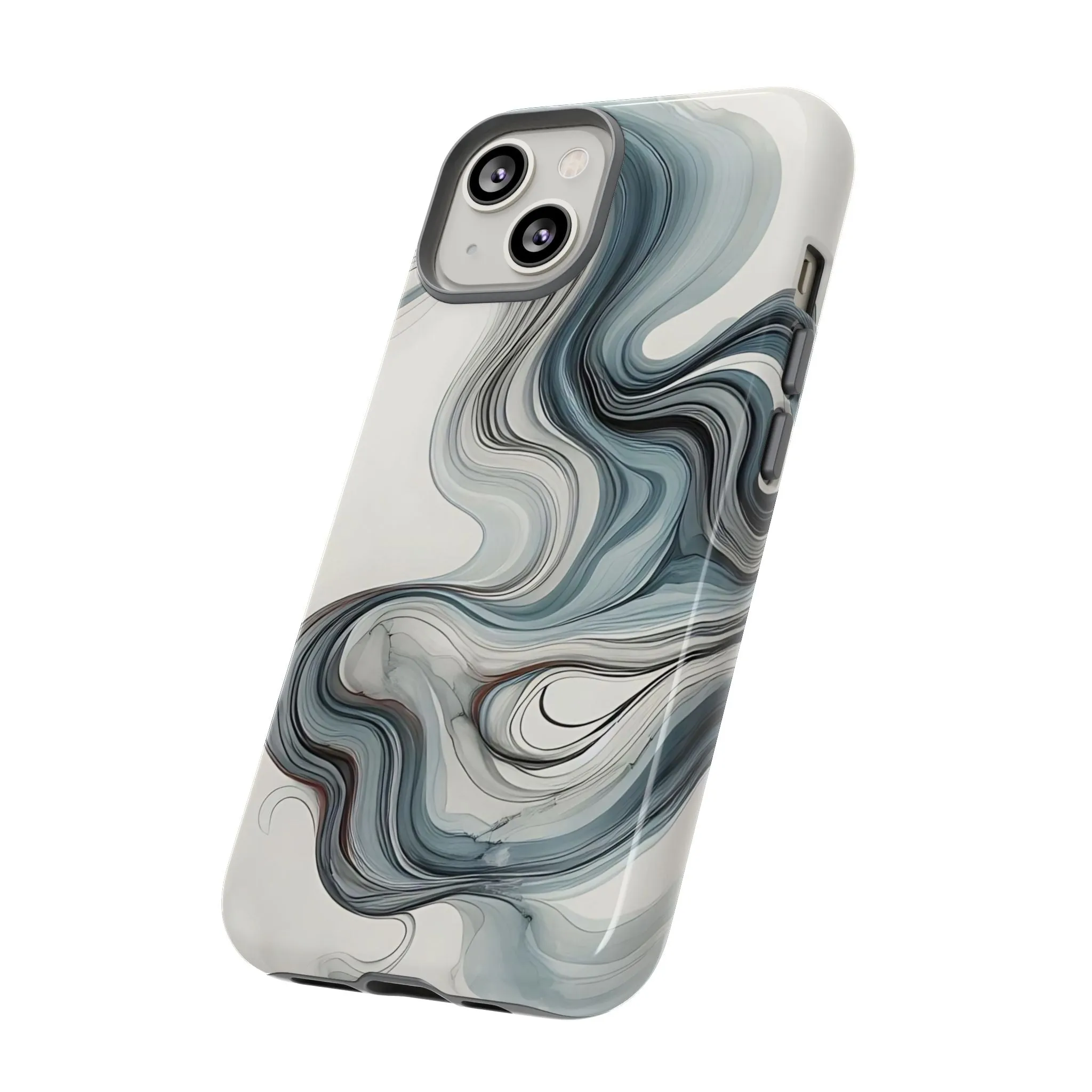 Traditional marbling art pastel tonesTough Cases