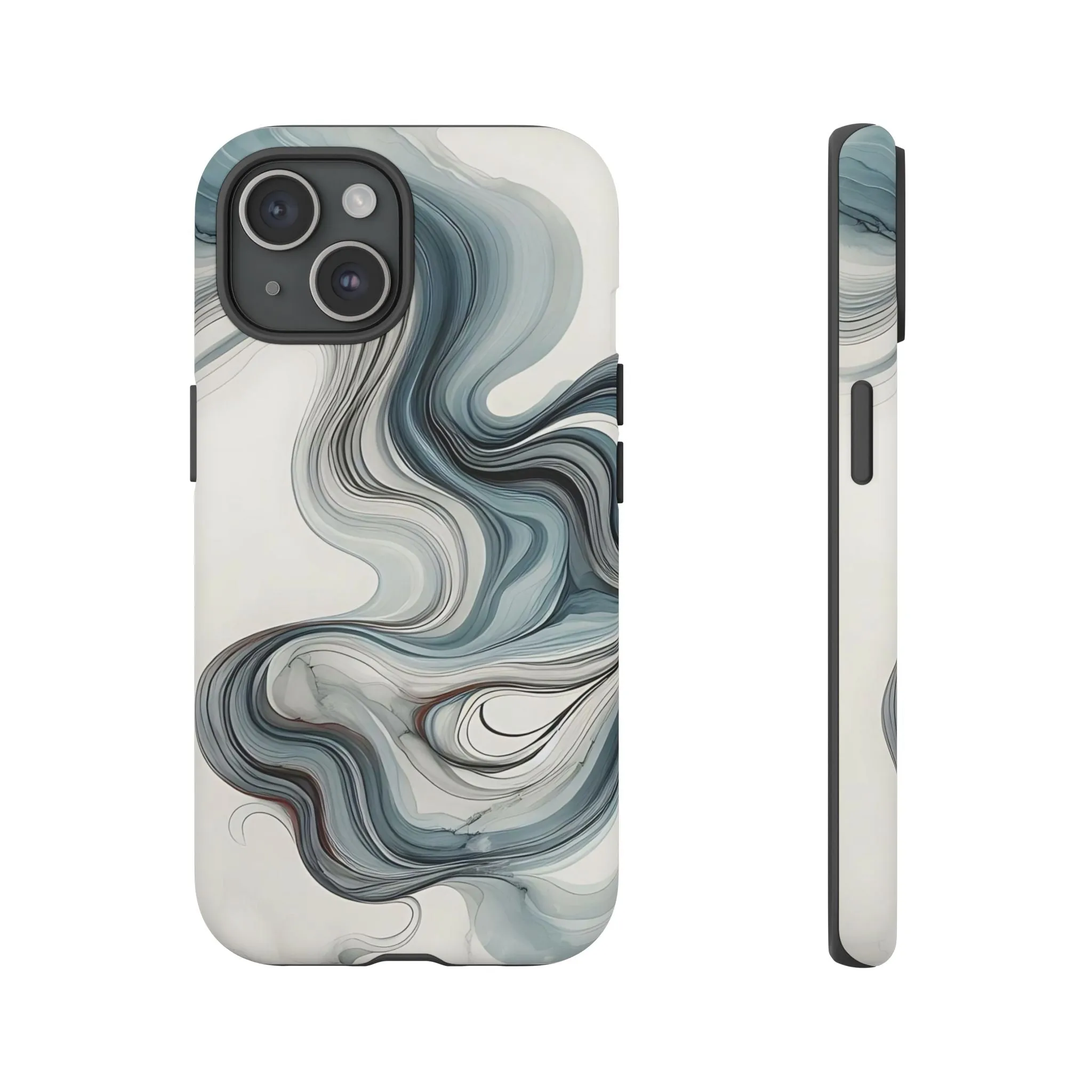 Traditional marbling art pastel tonesTough Cases