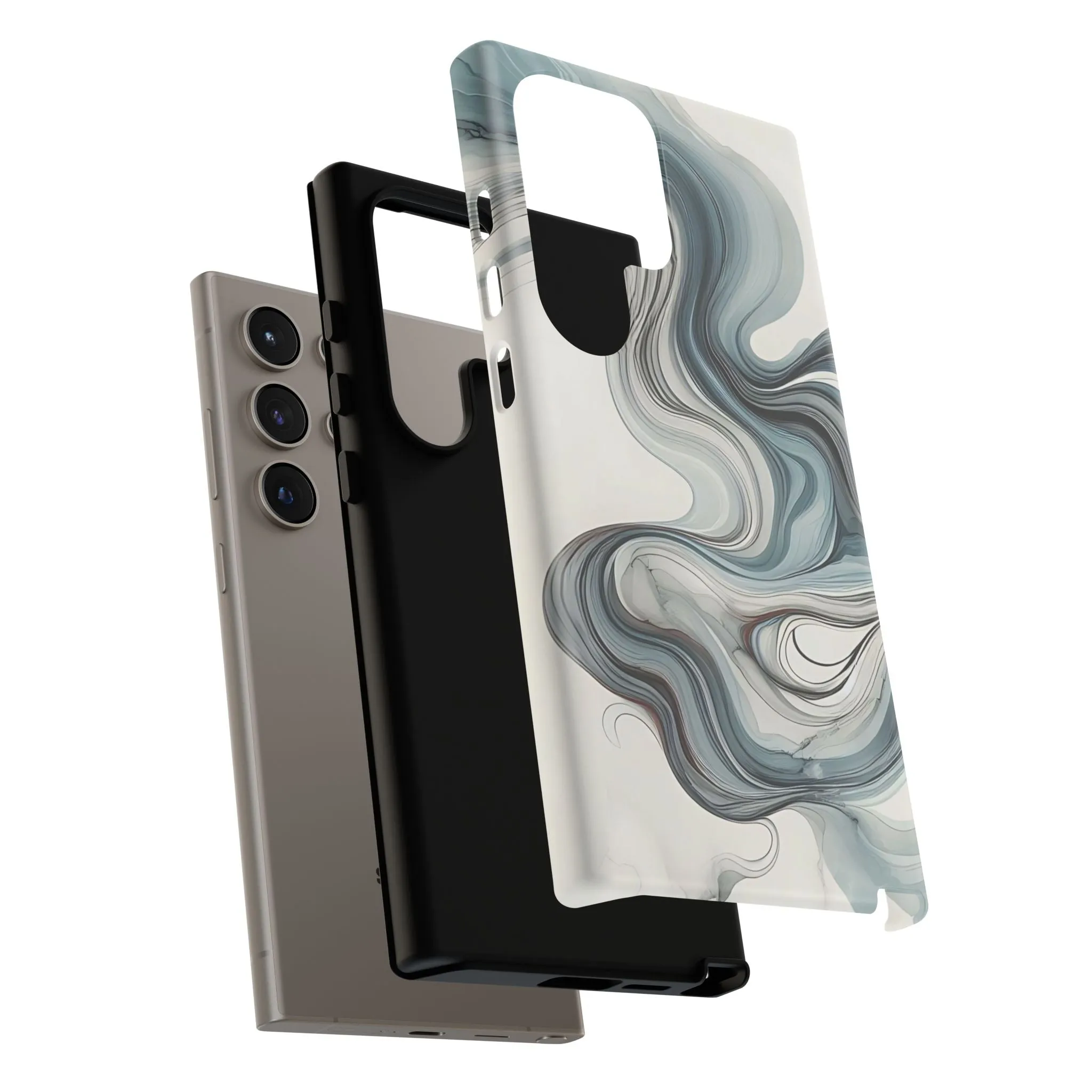 Traditional marbling art pastel tonesTough Cases