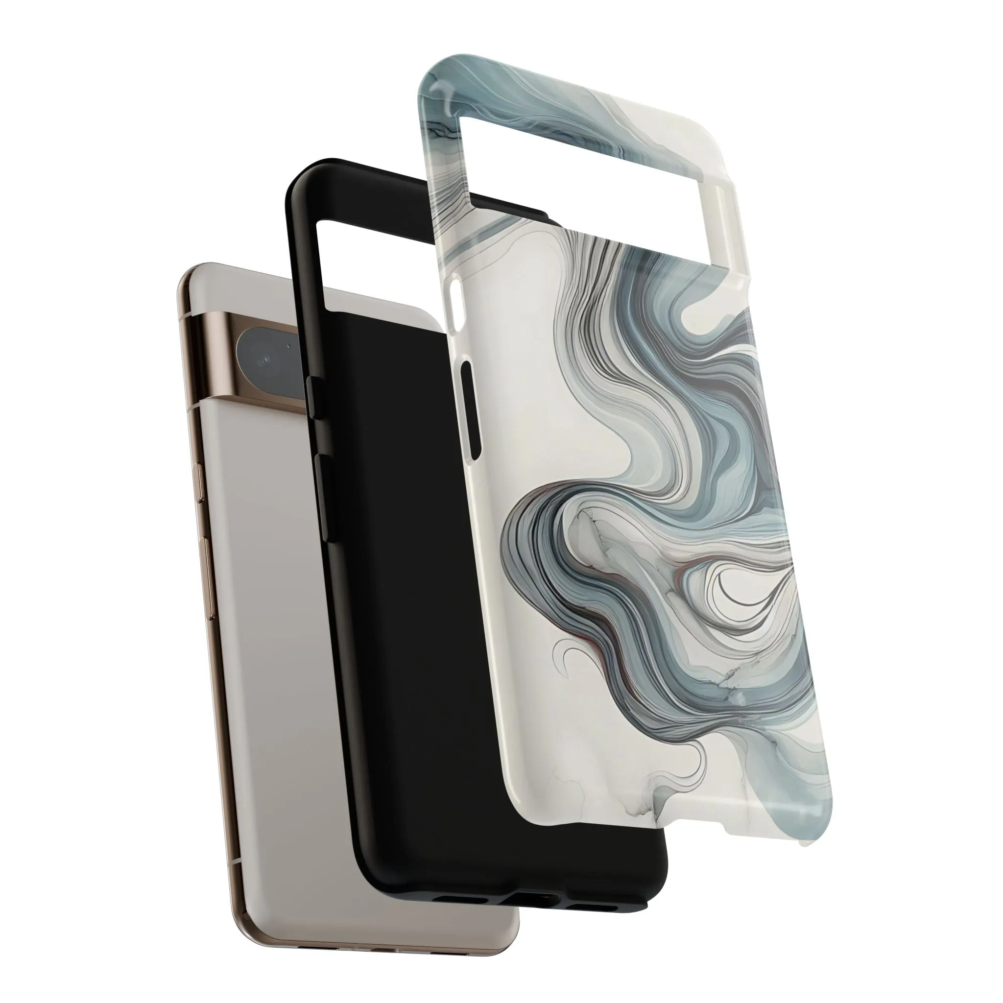 Traditional marbling art pastel tonesTough Cases