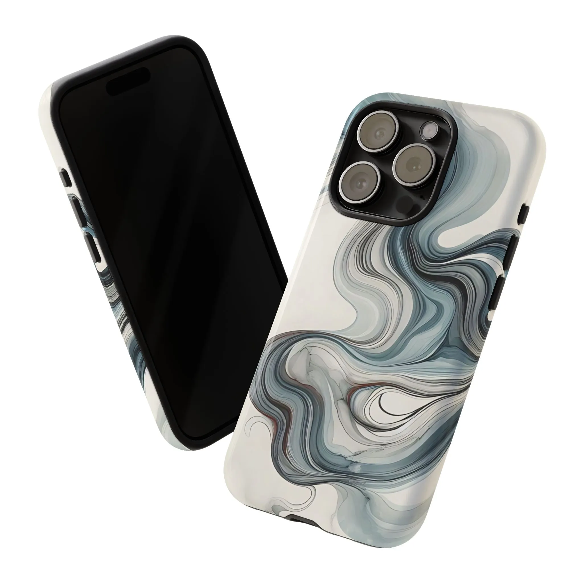 Traditional marbling art pastel tonesTough Cases