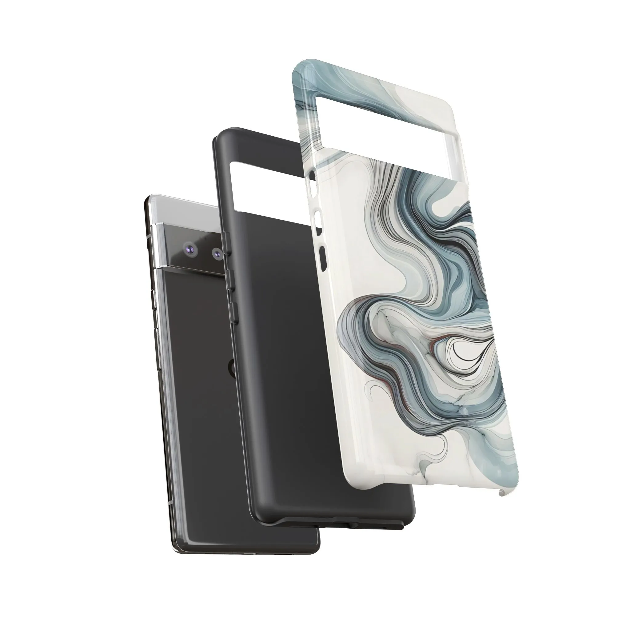 Traditional marbling art pastel tonesTough Cases