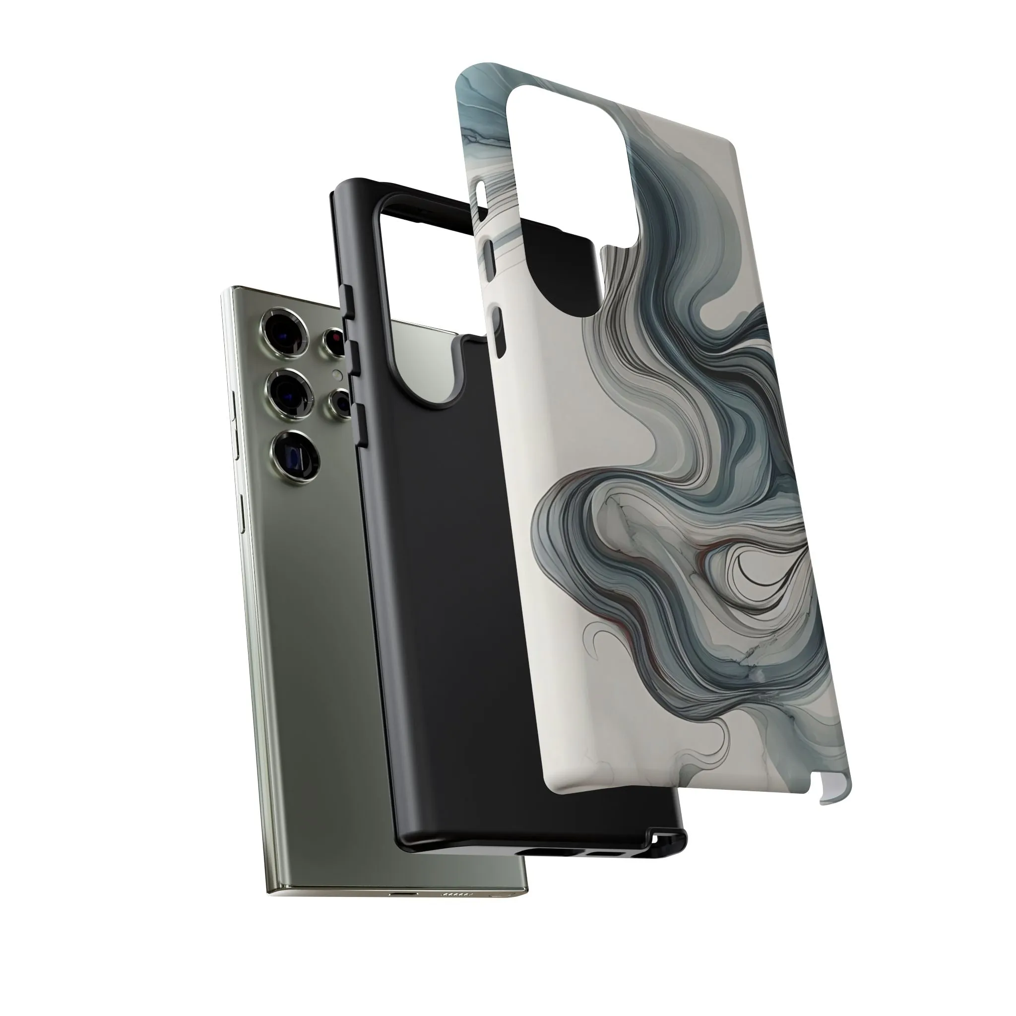 Traditional marbling art pastel tonesTough Cases