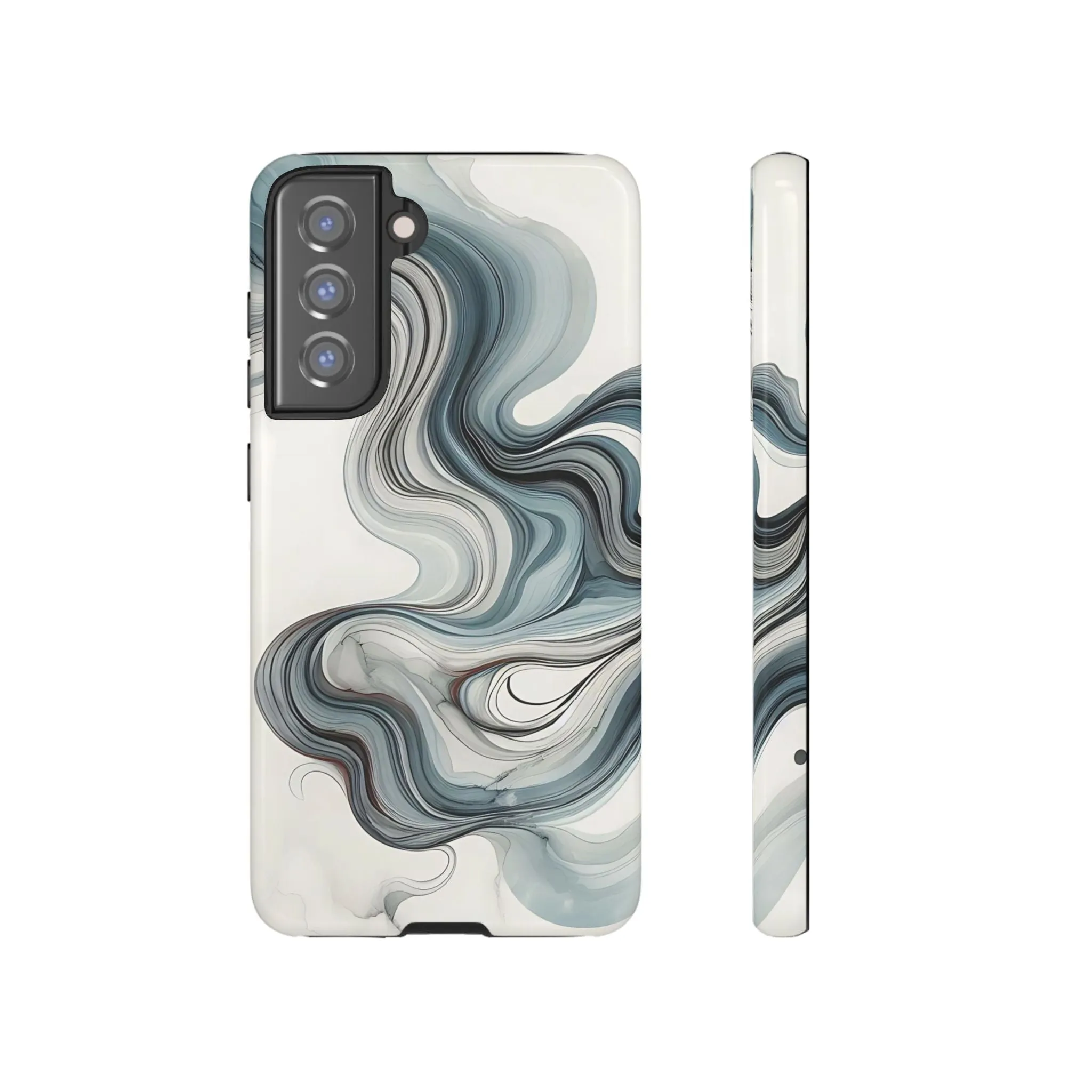 Traditional marbling art pastel tonesTough Cases