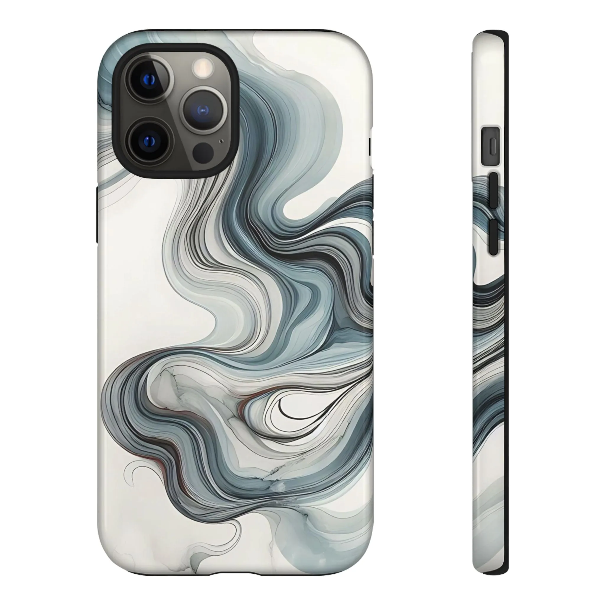 Traditional marbling art pastel tonesTough Cases