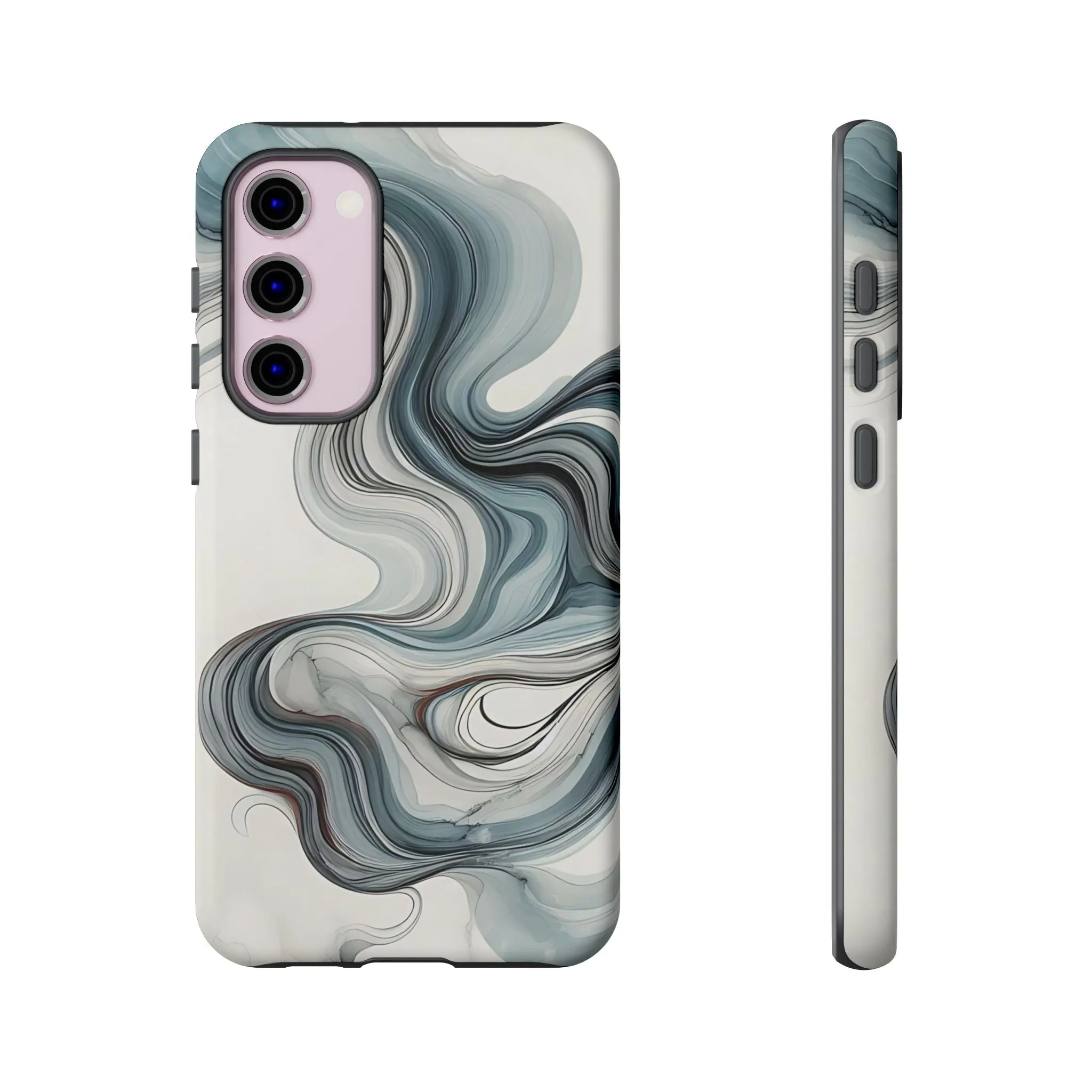 Traditional marbling art pastel tonesTough Cases