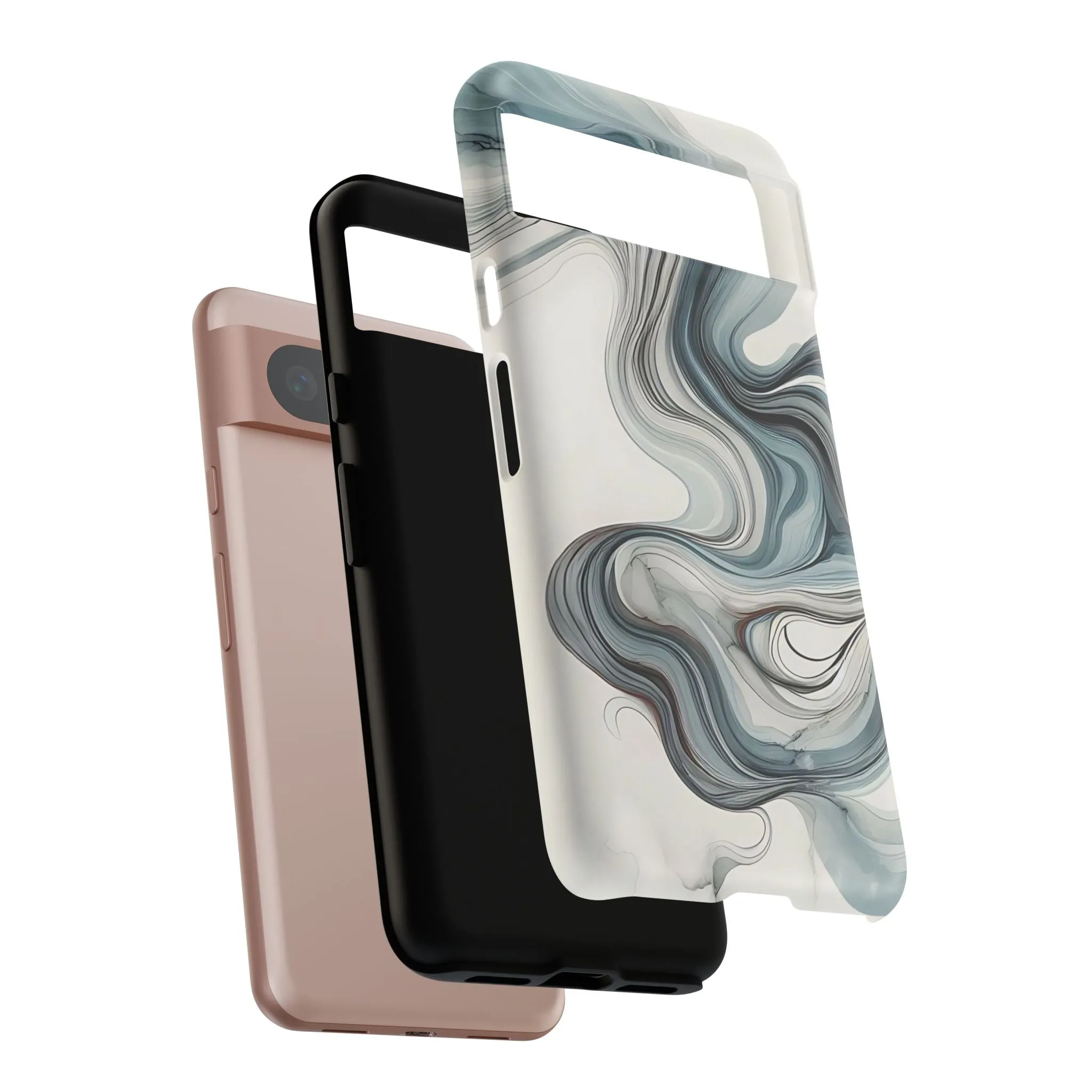 Traditional marbling art pastel tonesTough Cases