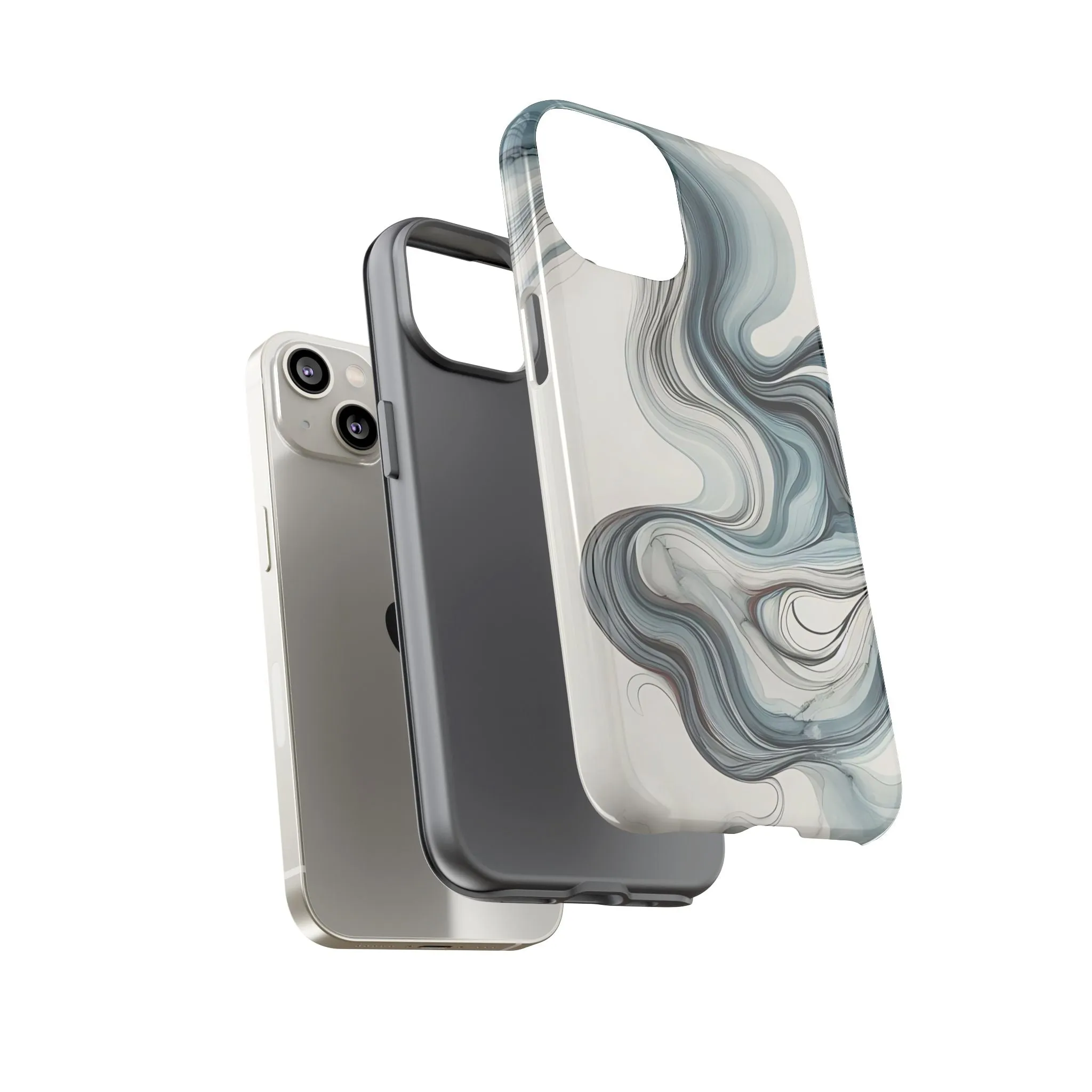Traditional marbling art pastel tonesTough Cases
