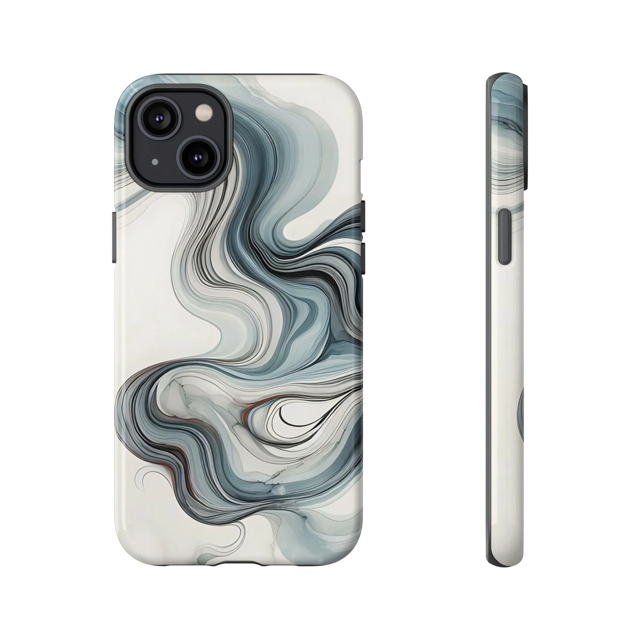 Traditional marbling art pastel tonesTough Cases