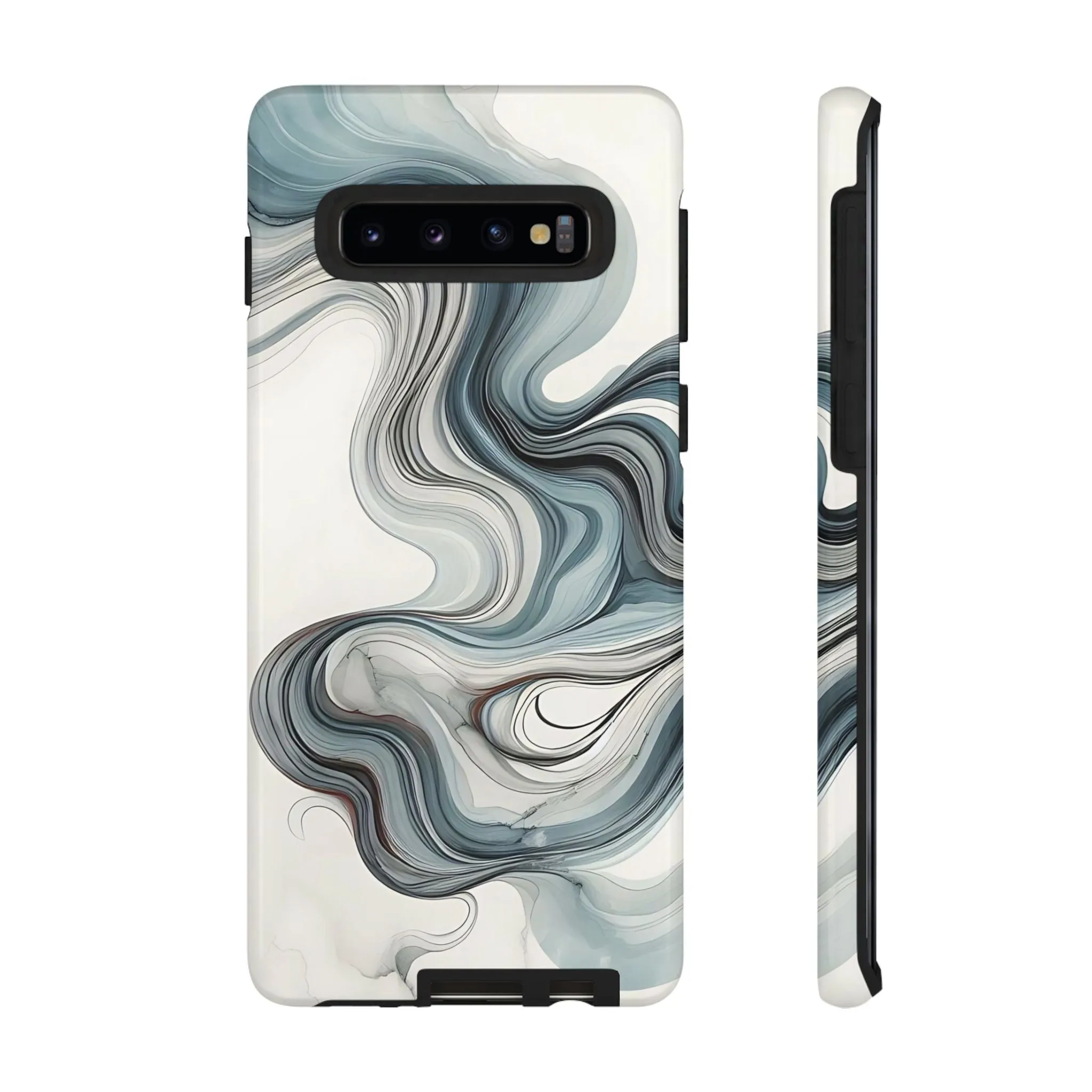 Traditional marbling art pastel tonesTough Cases