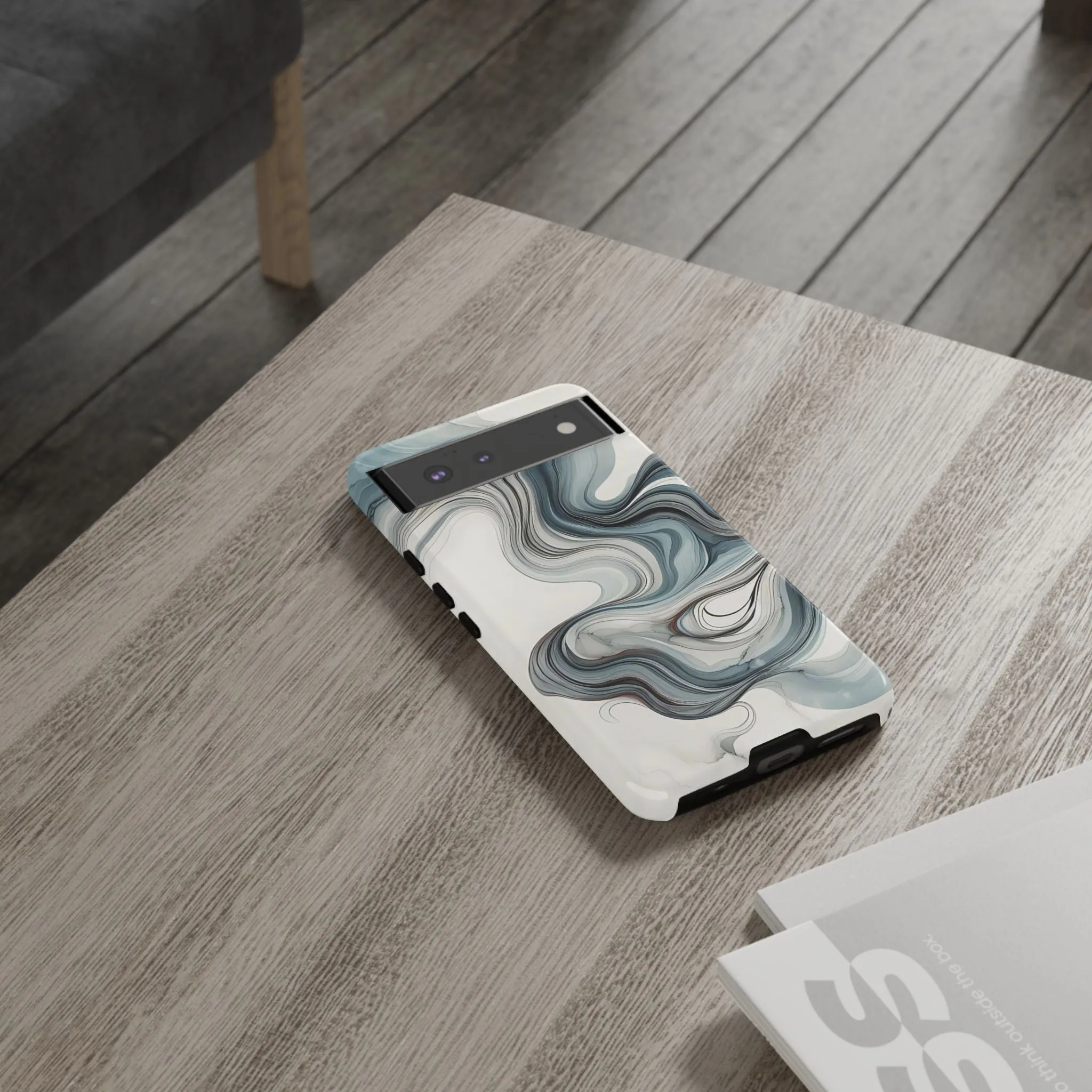 Traditional marbling art pastel tonesTough Cases