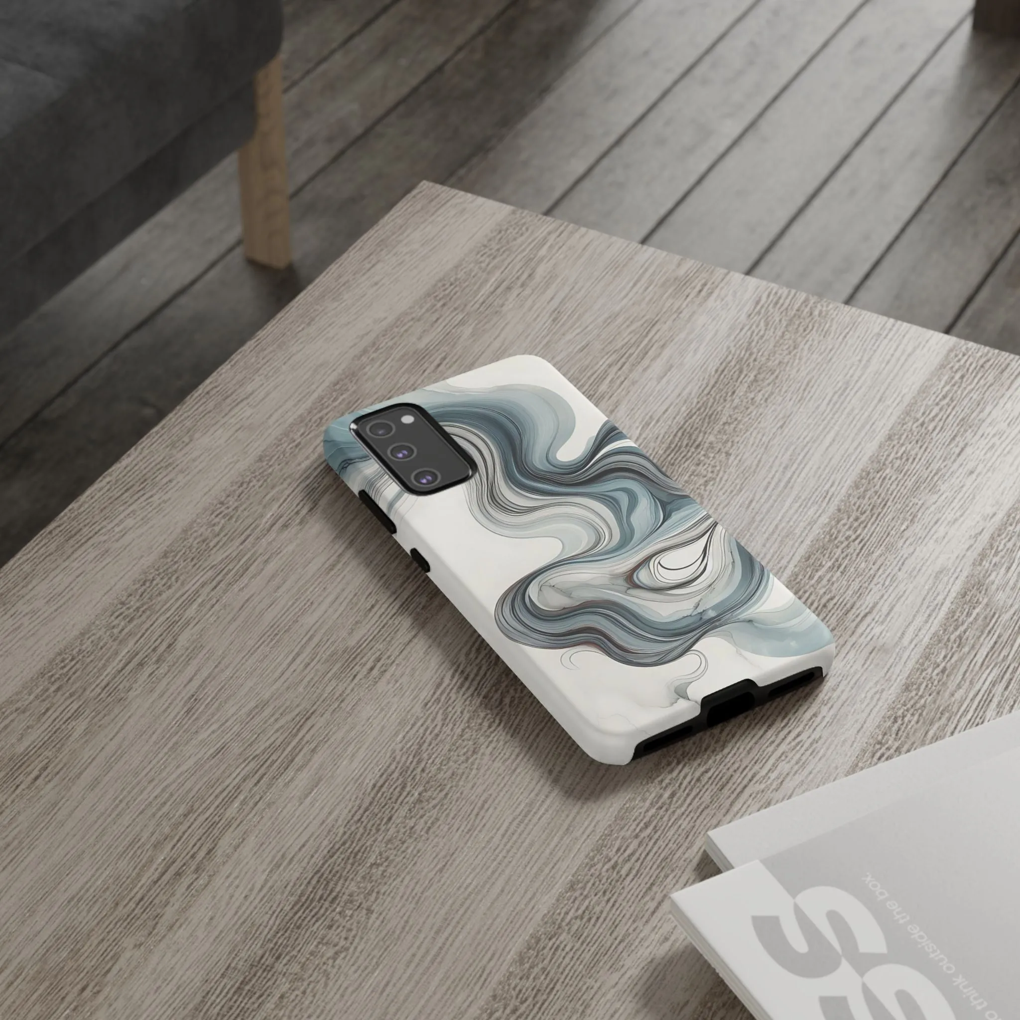 Traditional marbling art pastel tonesTough Cases