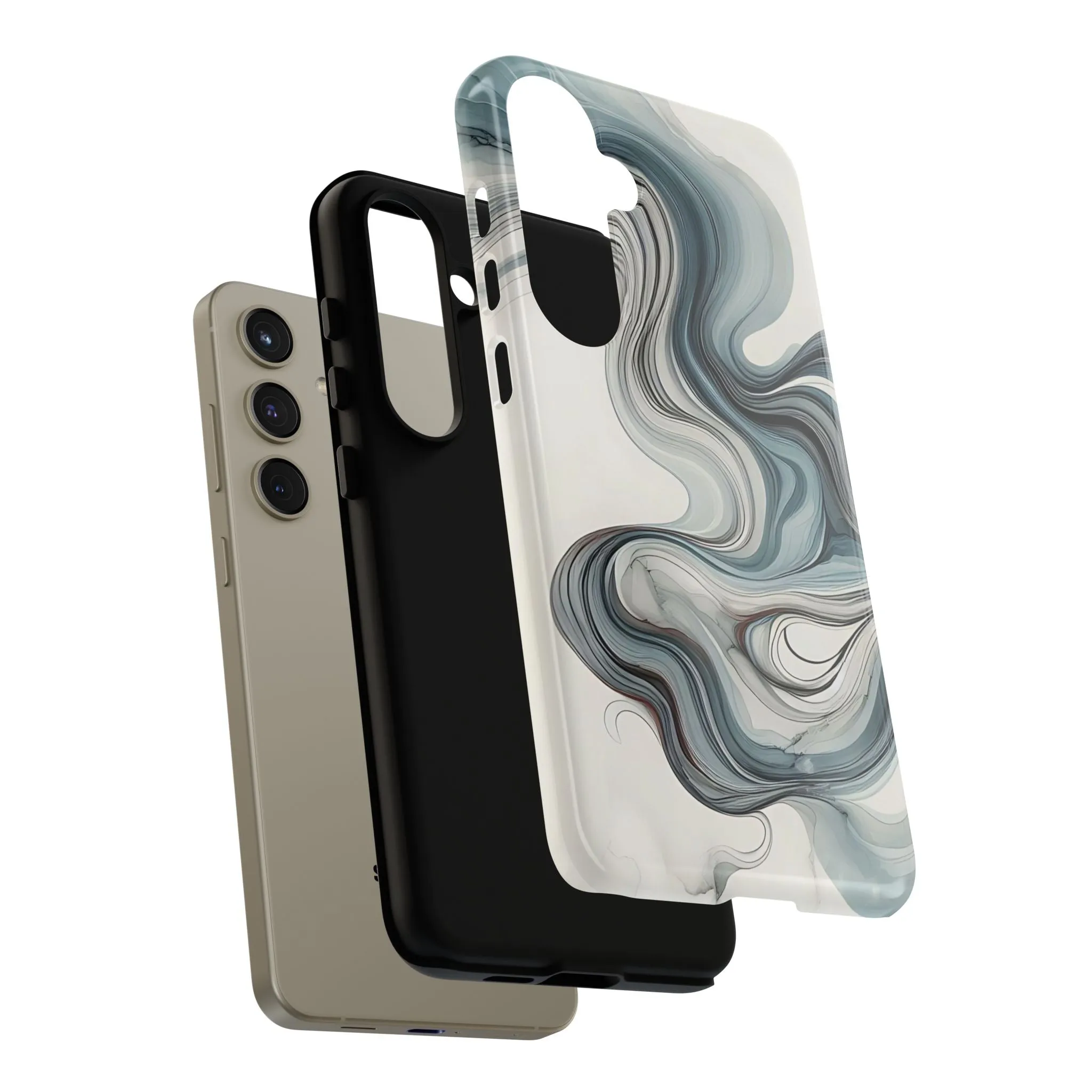Traditional marbling art pastel tonesTough Cases