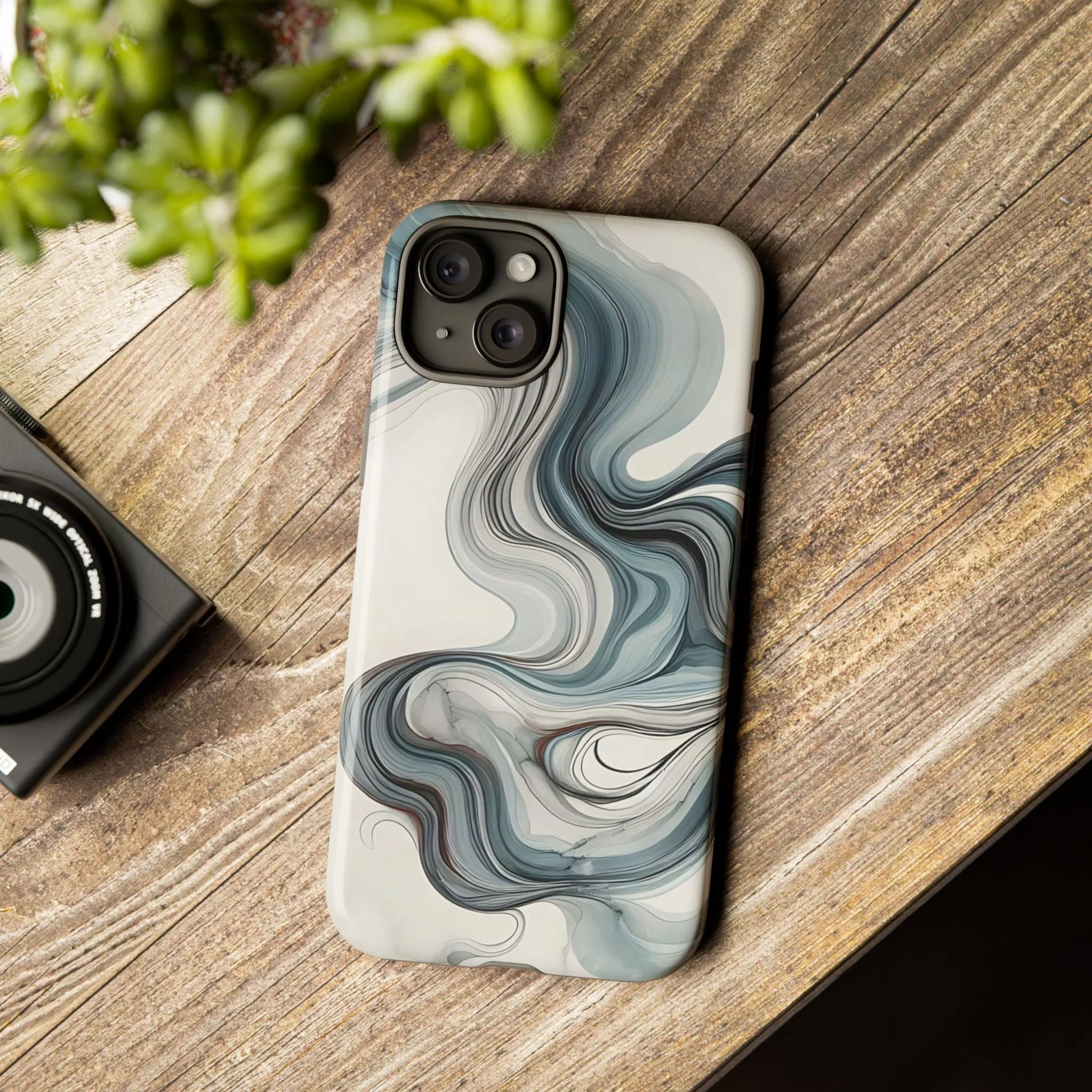 Traditional marbling art pastel tonesTough Cases