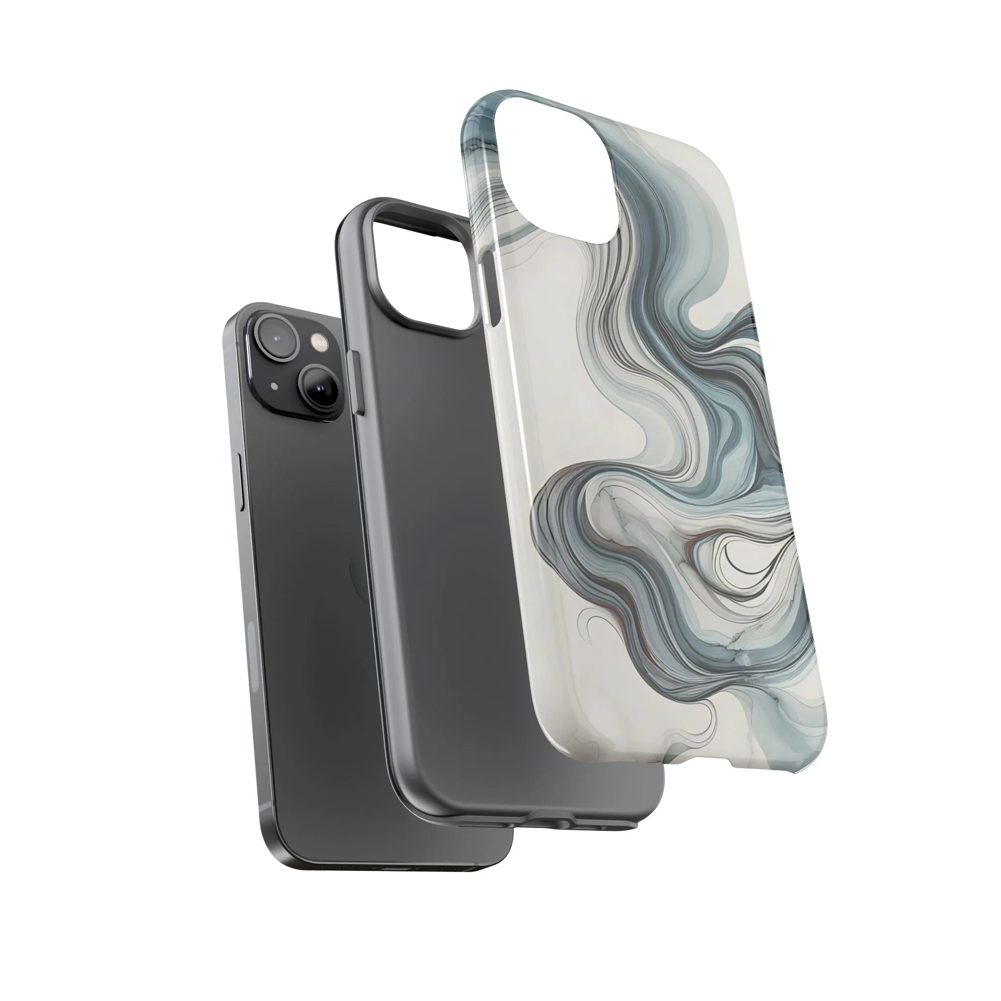 Traditional marbling art pastel tonesTough Cases