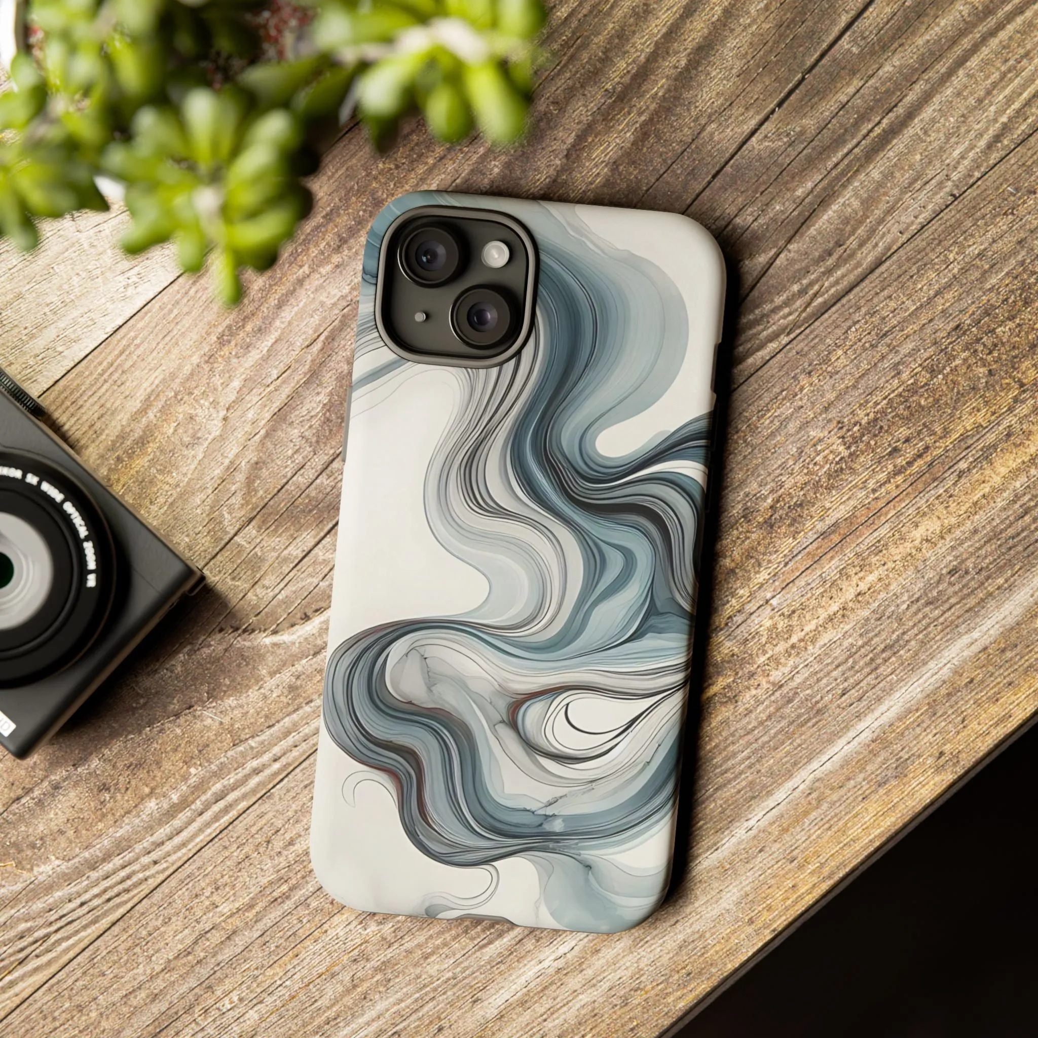 Traditional marbling art pastel tonesTough Cases