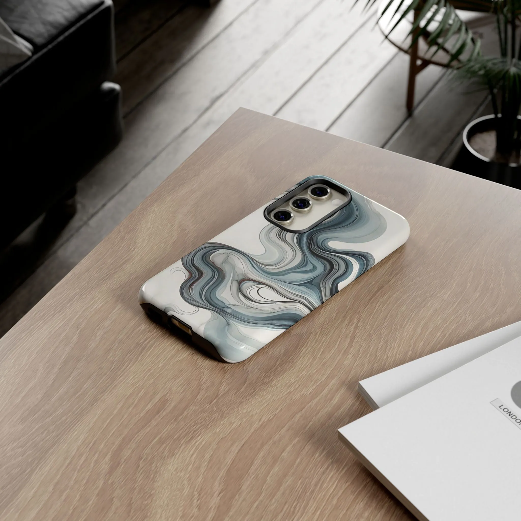 Traditional marbling art pastel tonesTough Cases