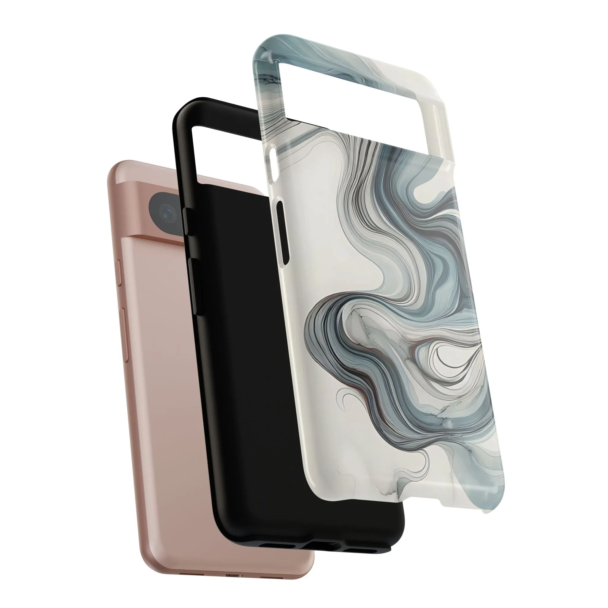 Traditional marbling art pastel tonesTough Cases