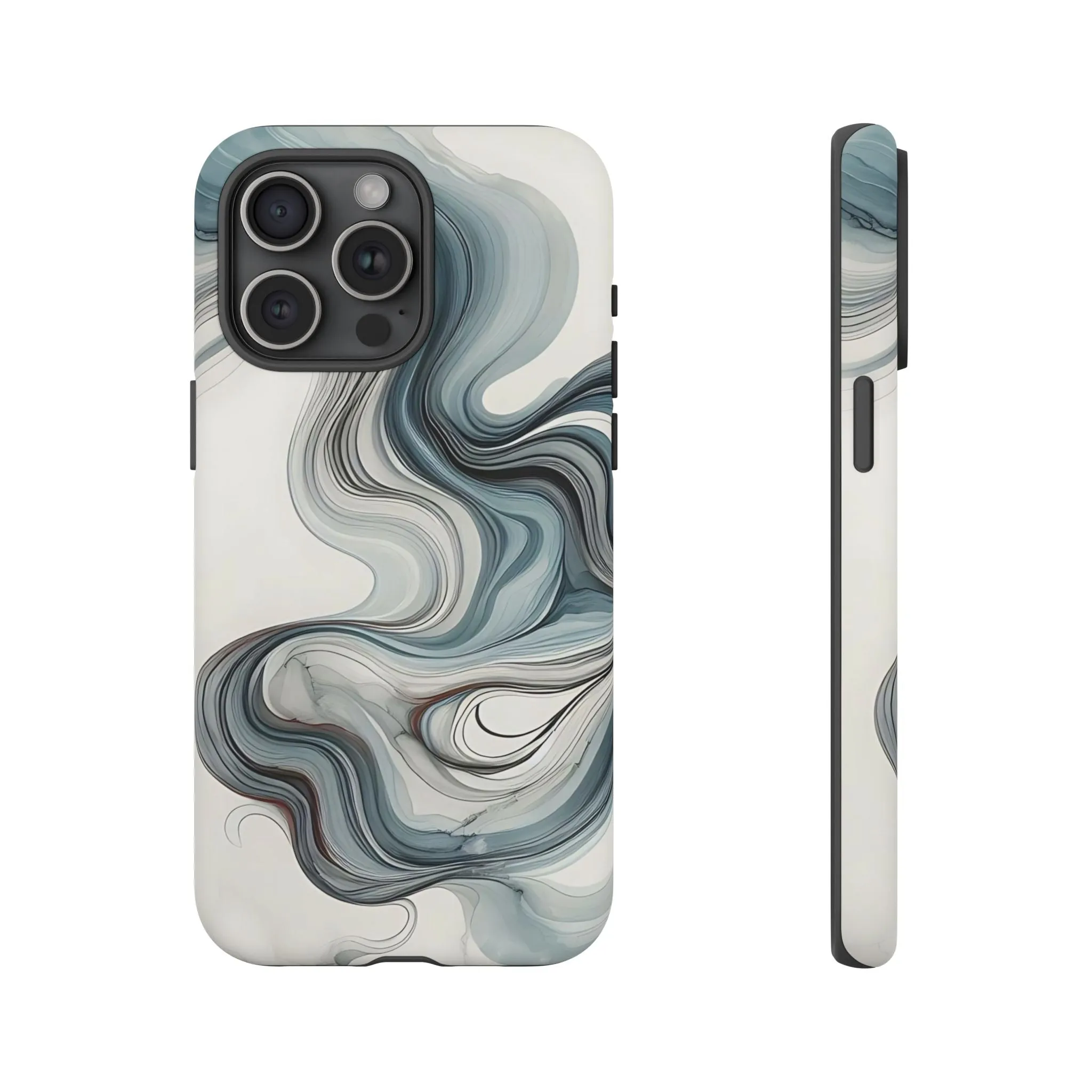 Traditional marbling art pastel tonesTough Cases
