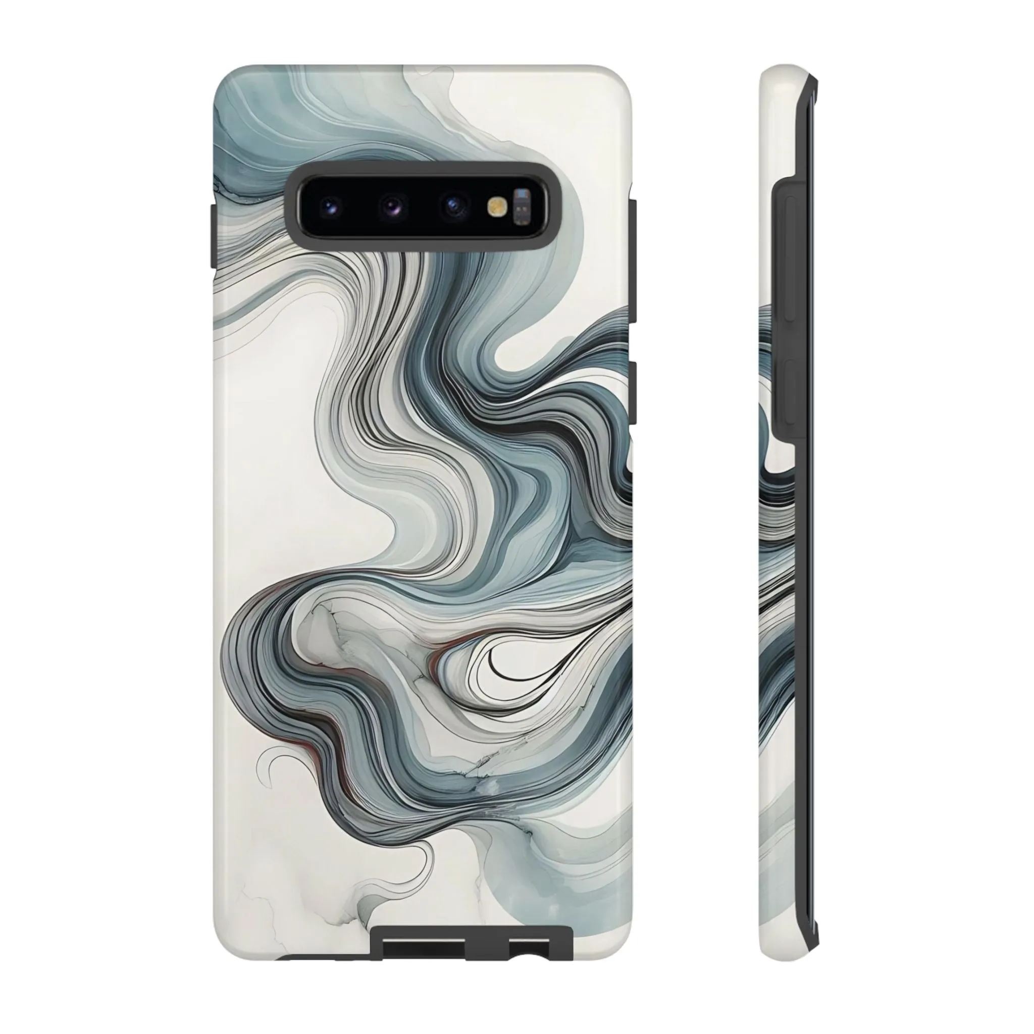 Traditional marbling art pastel tonesTough Cases